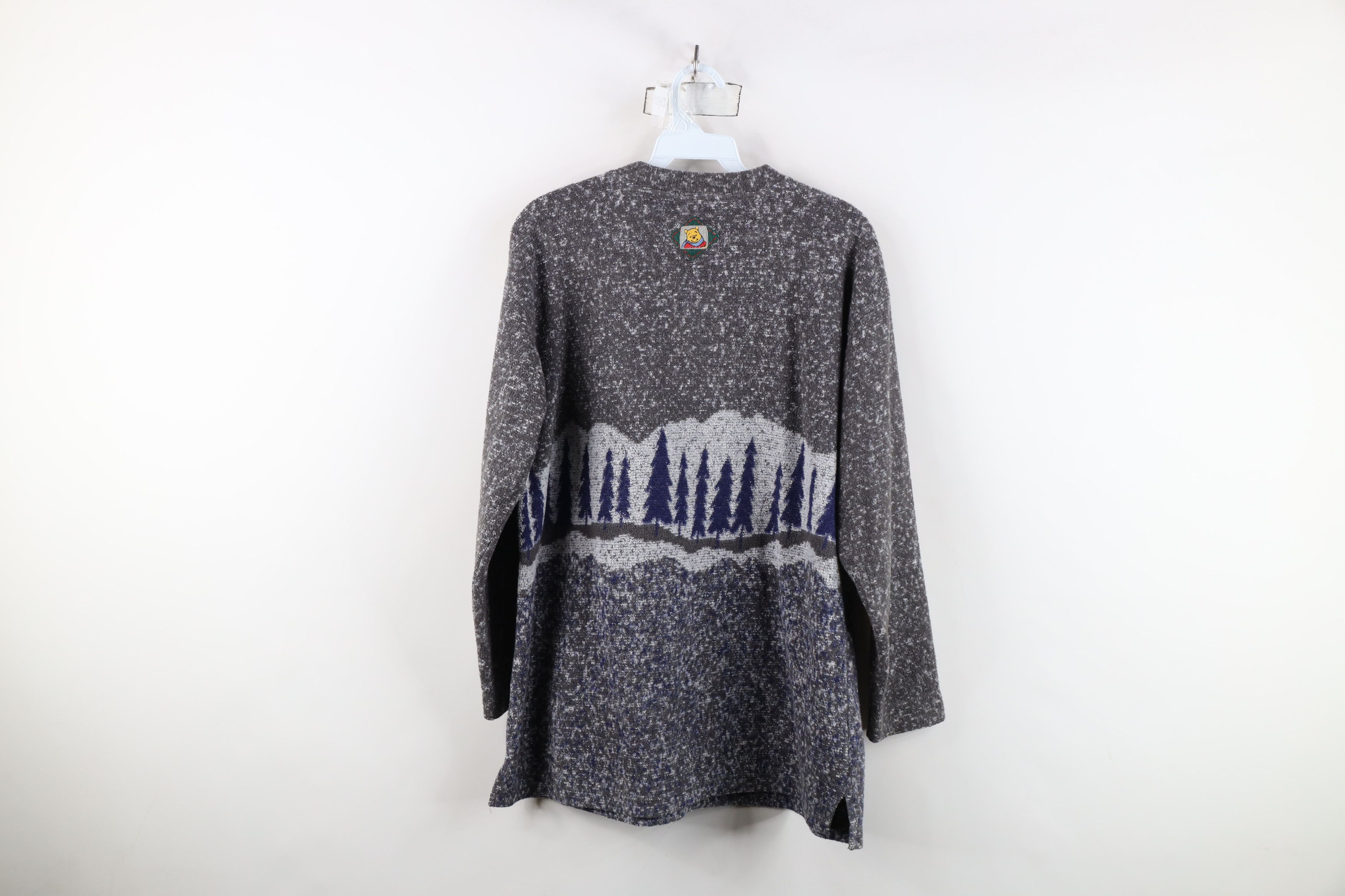 Disney Vintage 90s Disney Winnie the Pooh All Over Print Sweater Size M / US 6-8 / IT 42-44 - 11 Thumbnail