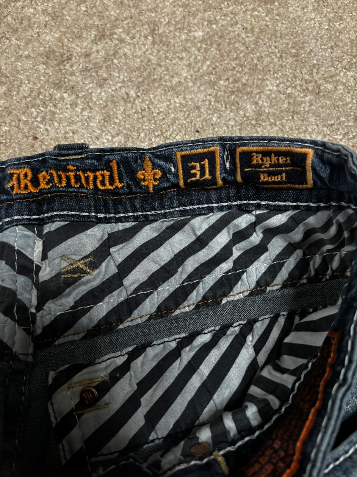 Rock Revival Rock Revival - Ryker Bootcut Jeans Size US 31 - 4 Thumbnail