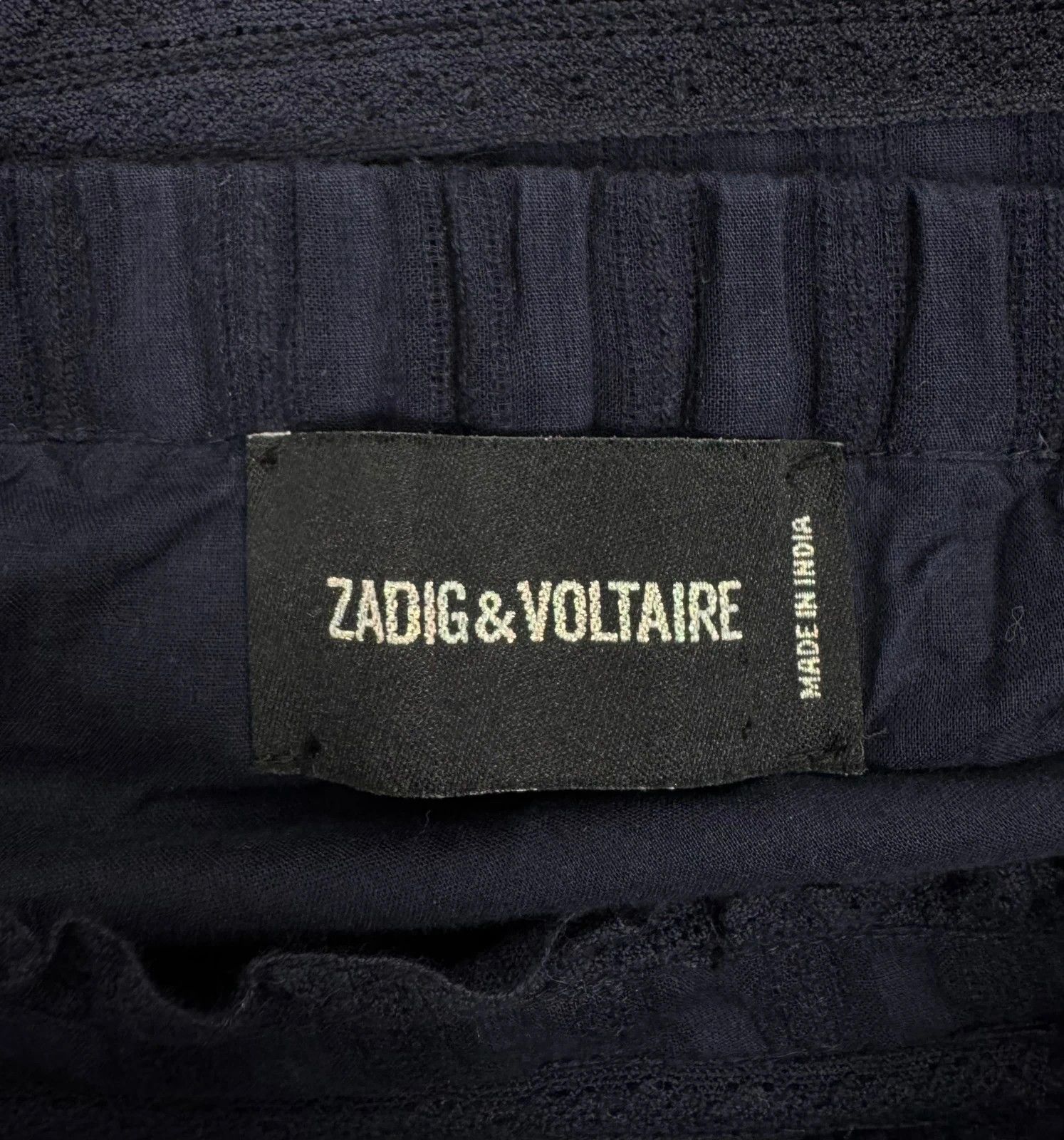 Zadig & Voltaire Zadig & Voltaire Joxini Mini Skirt Lace Cotton size 36 Size 26" / US 2 / IT 38 - 11 Thumbnail