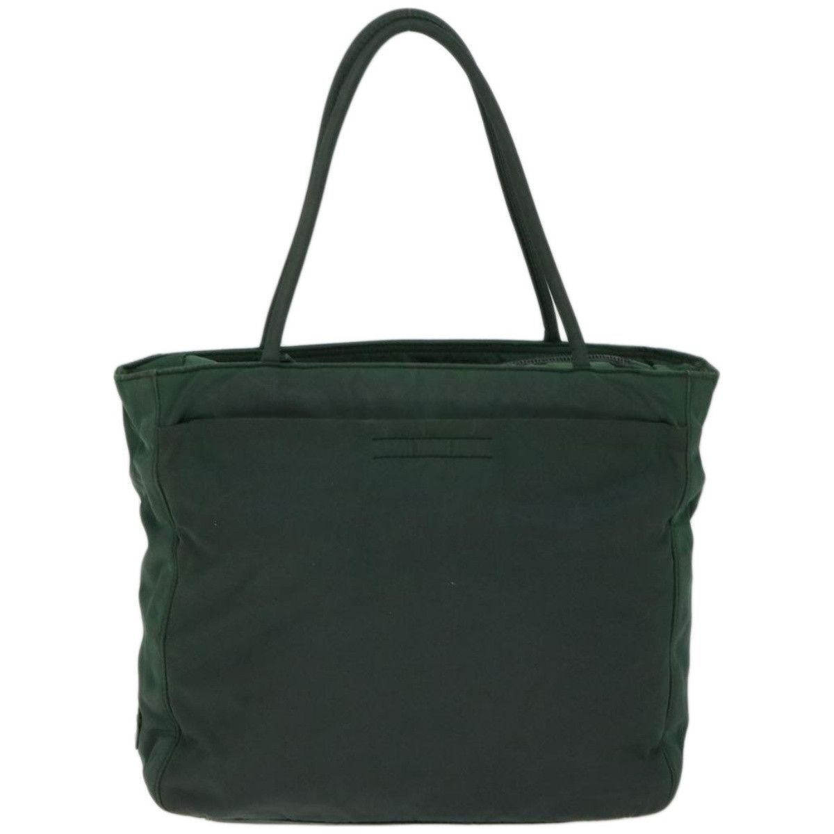 Prada Tessuto Green Synthetic Handbag (Pre-Owned) Size ONE SIZE - 1 Thumbnail