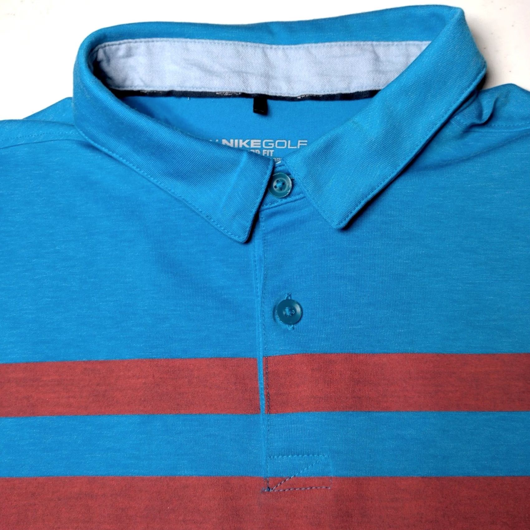 Nike Nike Golf Polo Shirt Men M Blue Red Striped Dri-Fit Athletic Casual Activewear server Size US M / EU 48-50 / 2 - 3 Thumbnail