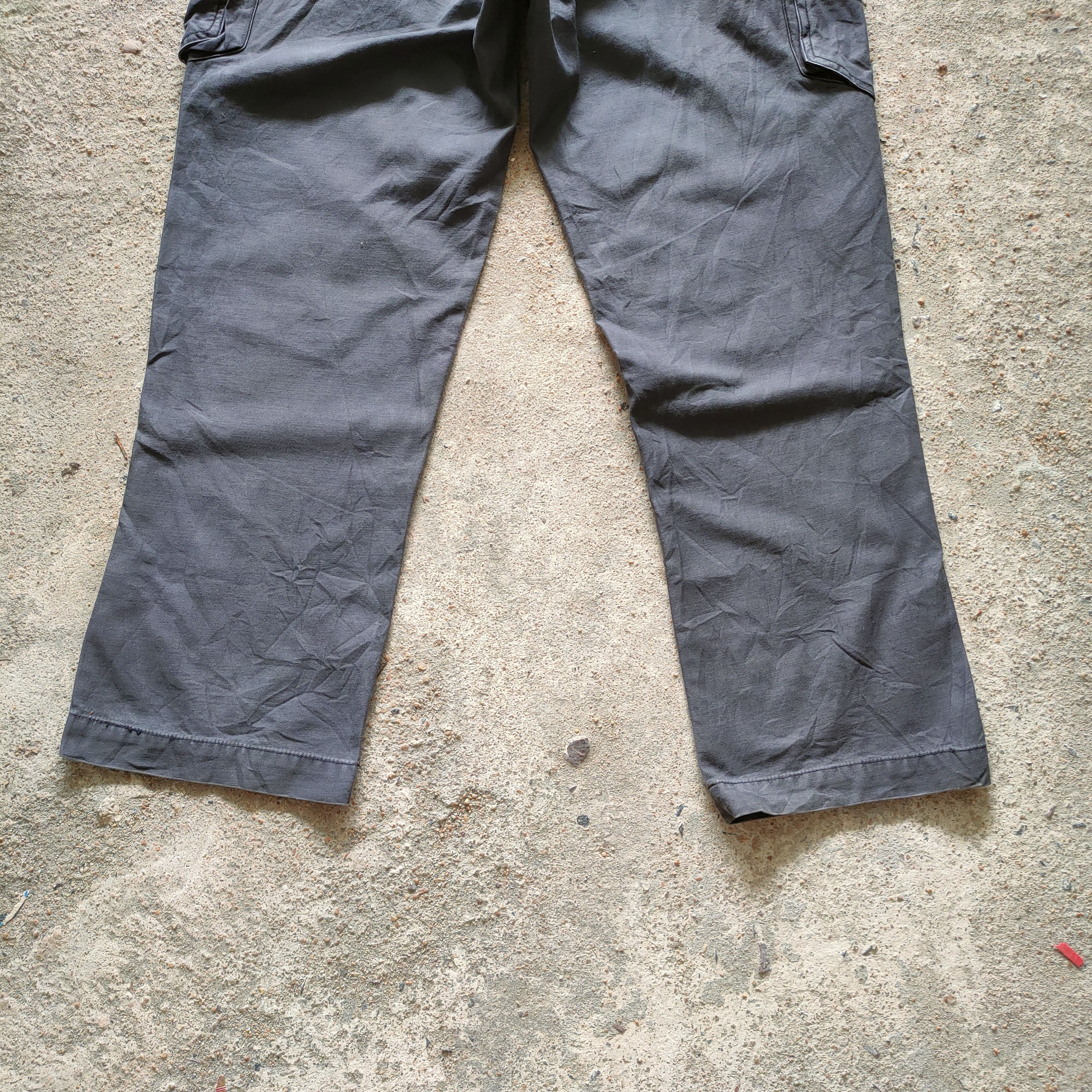 Japanese Brand × Vintage G GROUND DARK GREY CARGO PANTS Size US 34 / EU 50 - 9 Thumbnail