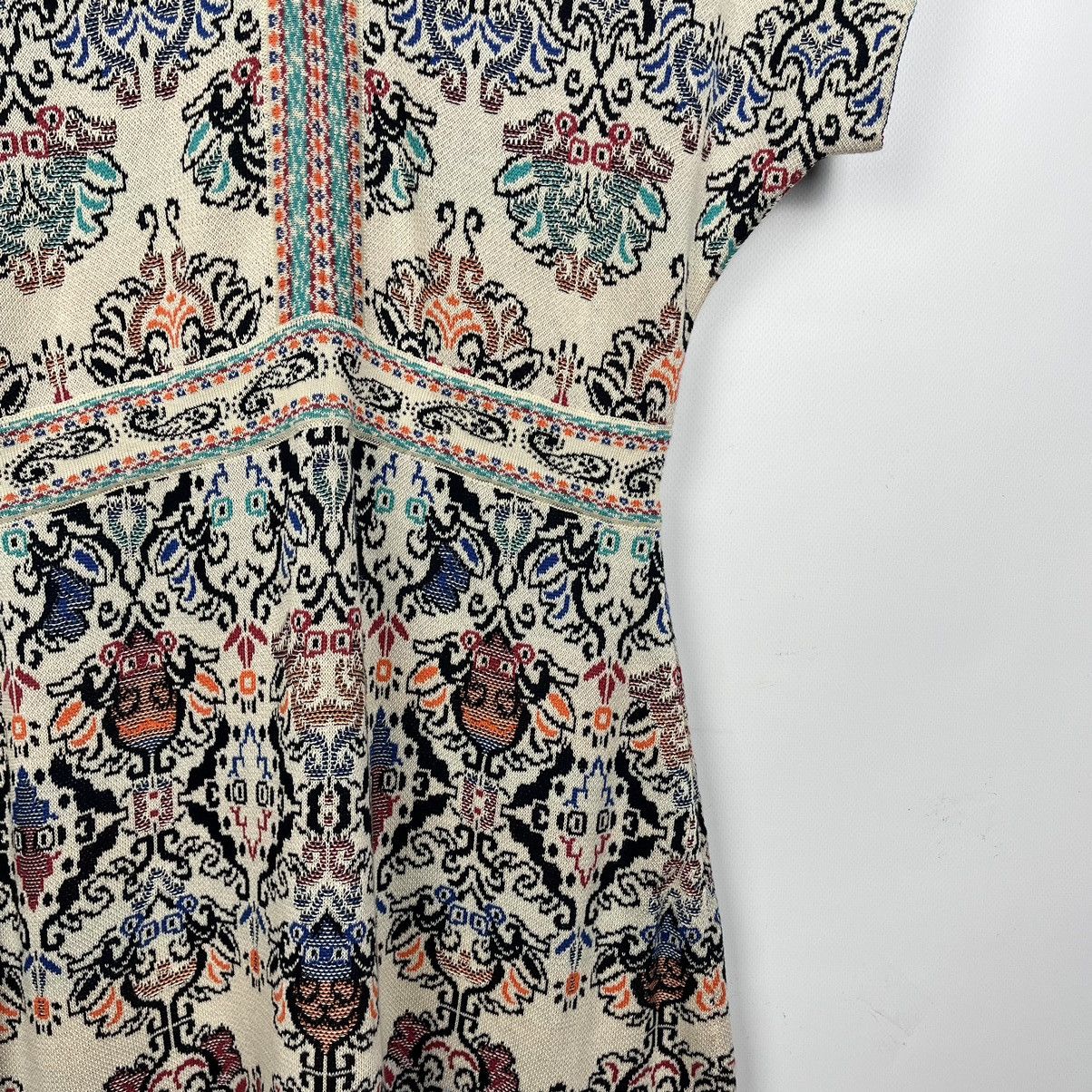 Other Ladies IVKO Boho Jacquard Dress Size M / US 6-8 / IT 42-44 - 5 Thumbnail