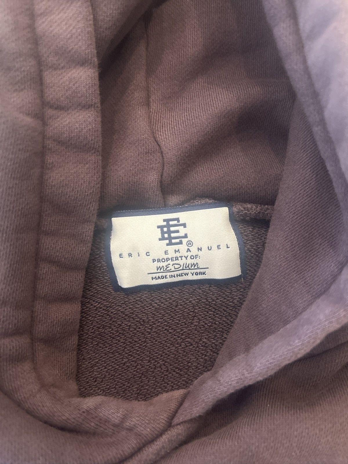 Eric Emanuel EE Brown Hoodie Size US M / EU 48-50 / 2 - 2 Thumbnail