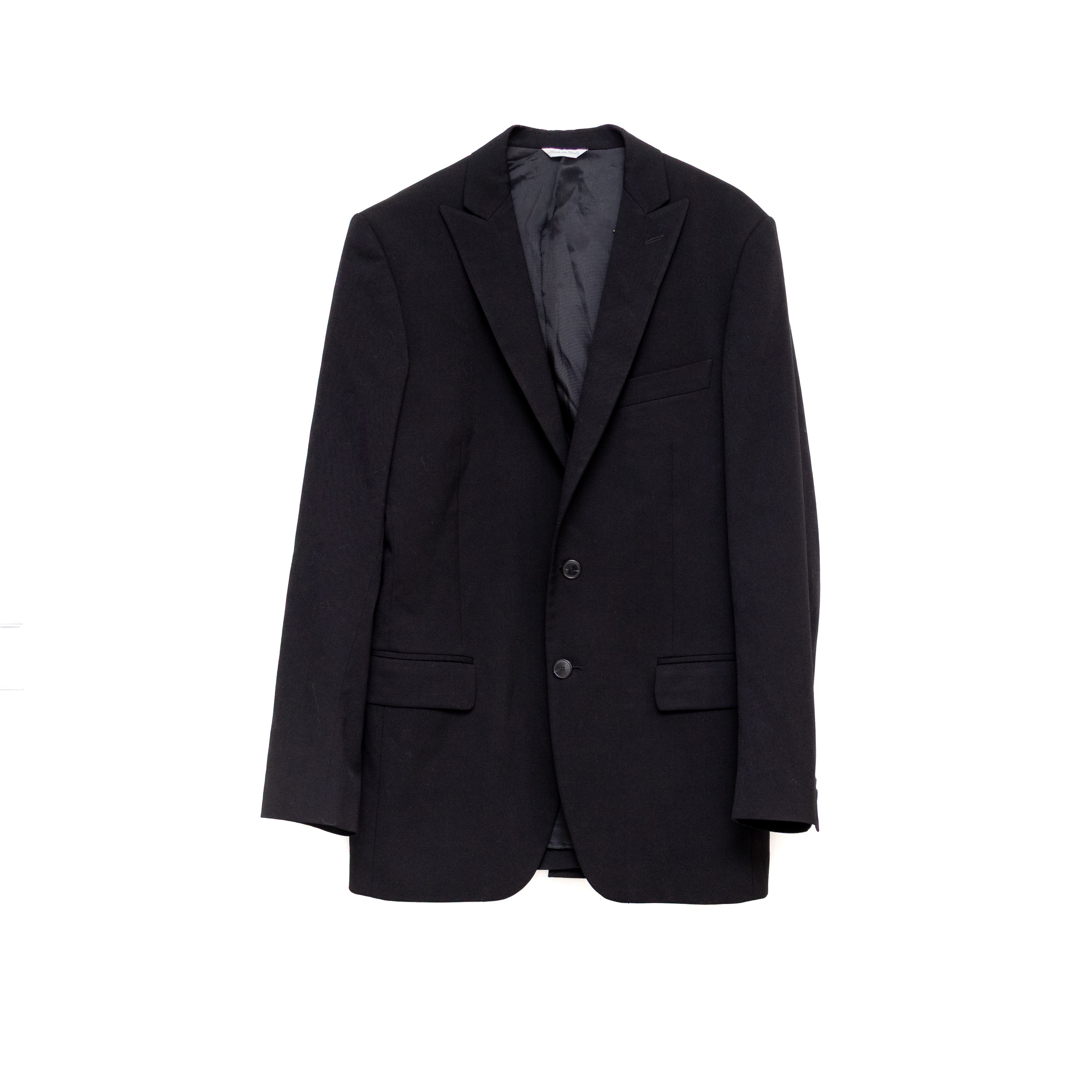 Grifoni auro Grifoni Sartoria Men’s Single-Breasted Black Blazer Size 38R - 1 Thumbnail