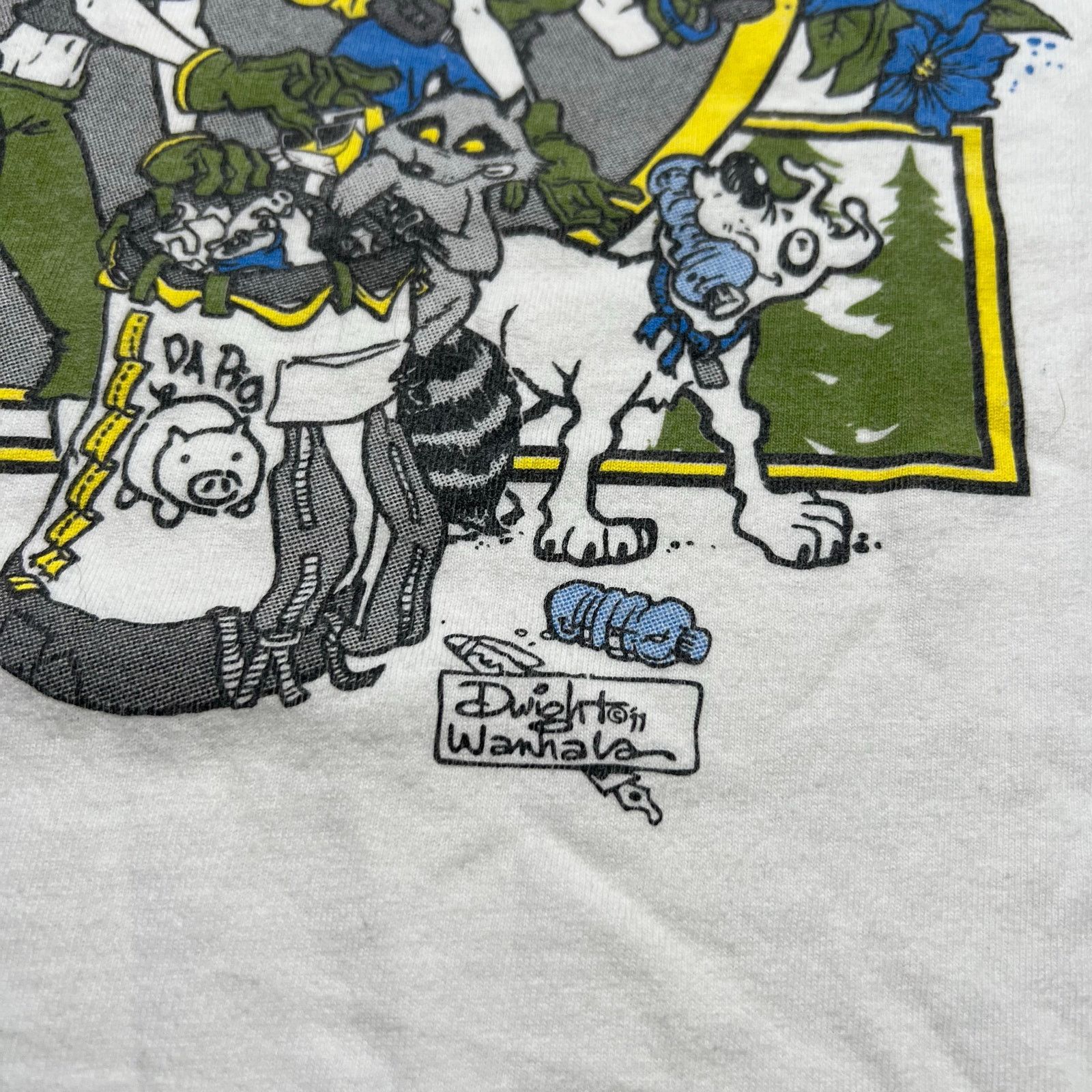 Anvil Vintage t-shirt Sz L Yosemite Facelift organic cotton Size US L / EU 52-54 / 3 - 9 Thumbnail