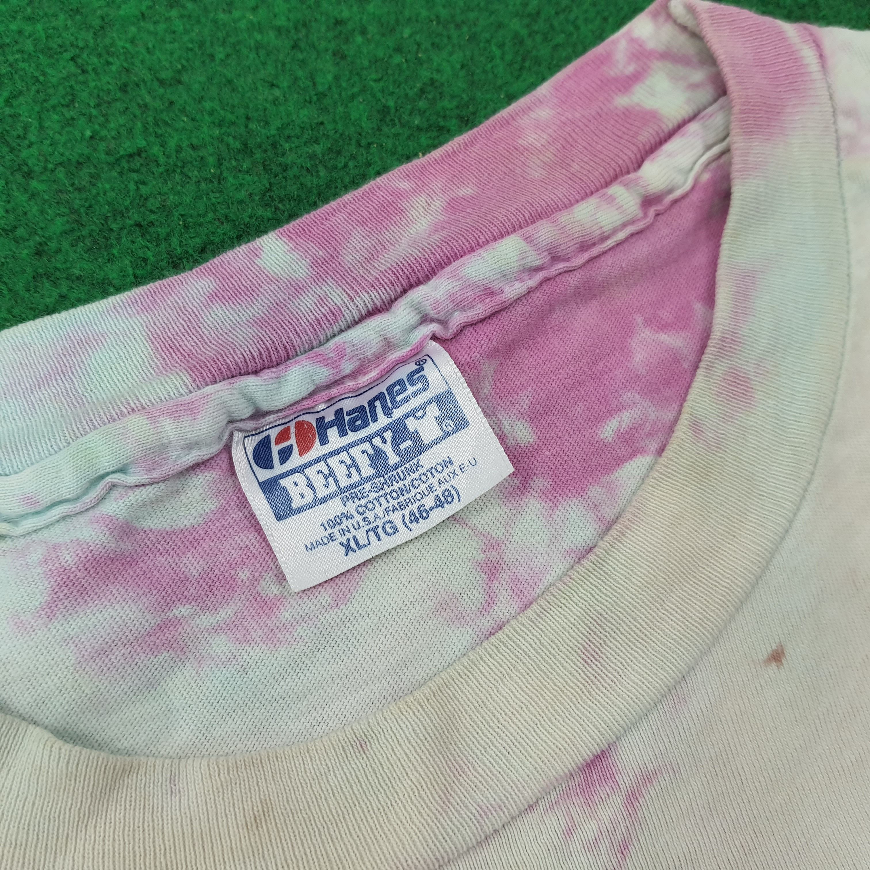 Hanes Vintage Akira 90s Japan Anime Tie Dye Tshirt C259N15 Size US XL / EU 56 / 4 - 6 Thumbnail