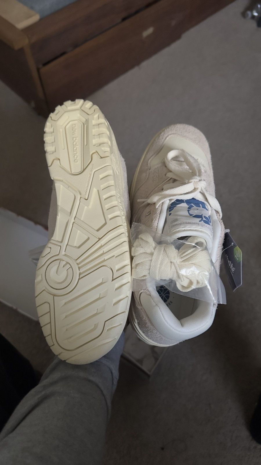 Aime Leon Dore × New Balance New balance x ALD 550 off white colorway Size US 9 / EU 42 - 5 Thumbnail