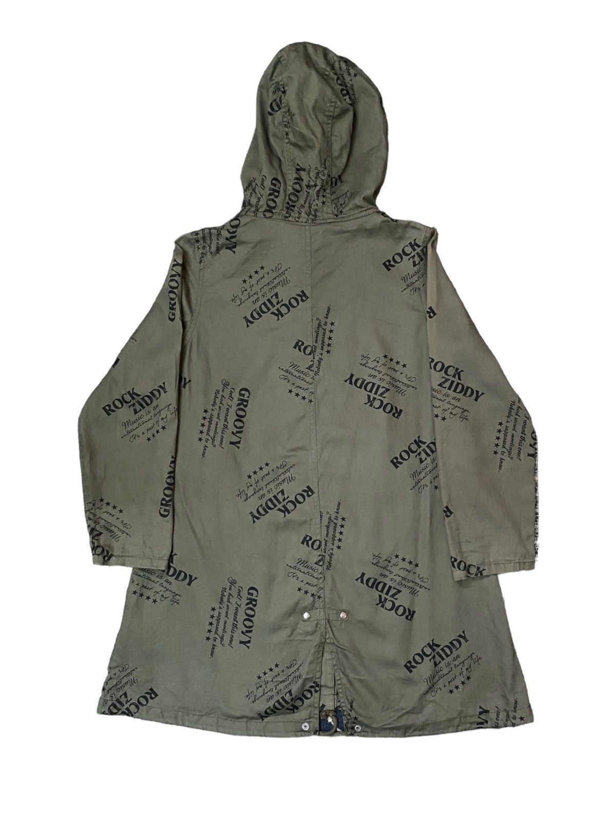 Hysteric Glamour Parkas Japan Rock n Roll Ziddy Groovy Genre Army Green Size US S / EU 44-46 / 1 - 5 Thumbnail
