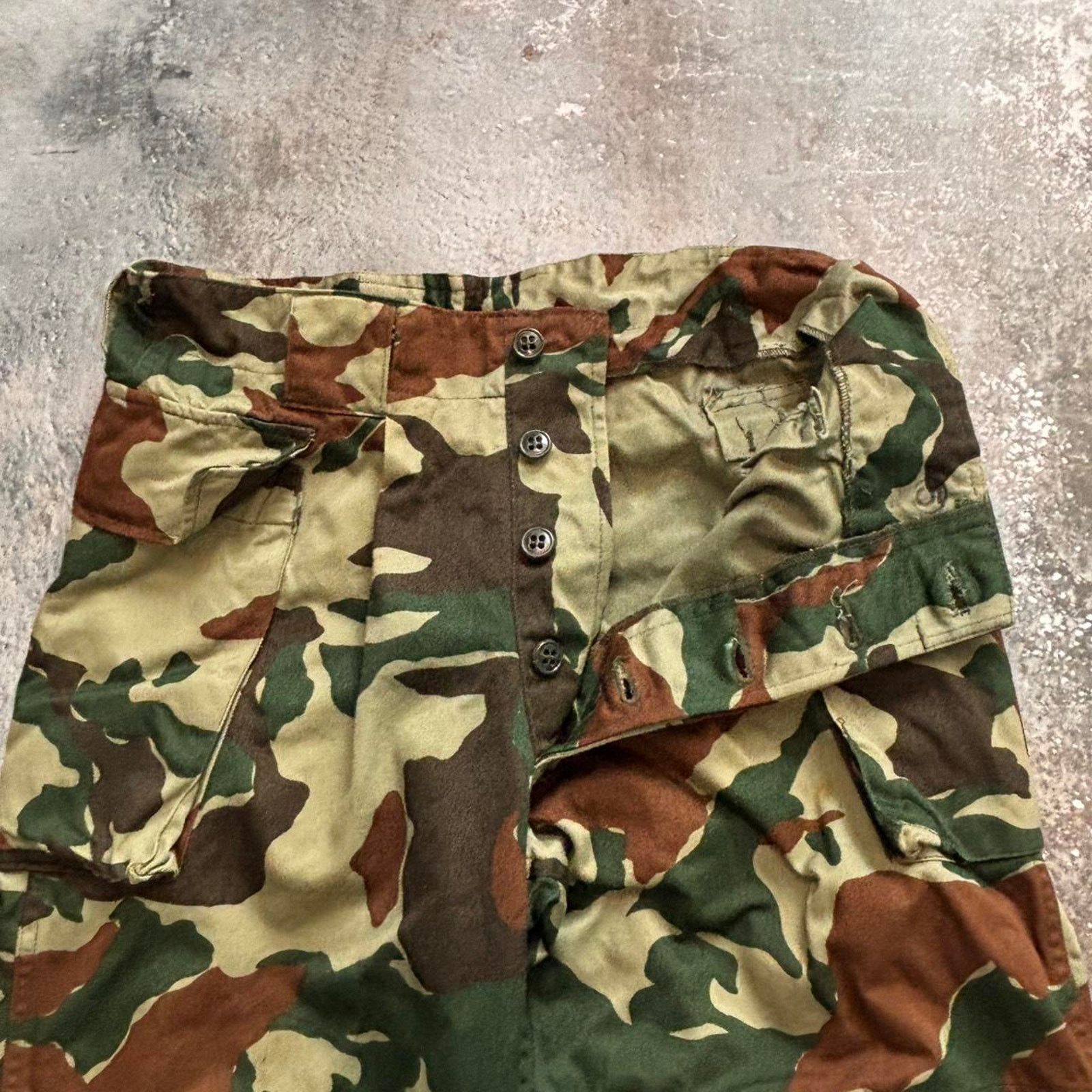 Japanese Brand × Vintage Vintage Japanese Military Cargo Pants! Hokkaido Fang Camo Size US 28 / EU 44 - 4 Thumbnail