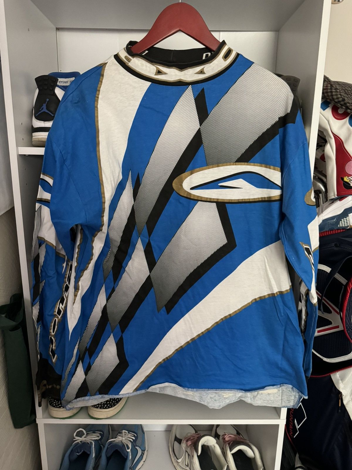 Vintage Y2K Axo Sport Motocross Longsleeve Size US XL / EU 56 / 4 - 1 Thumbnail