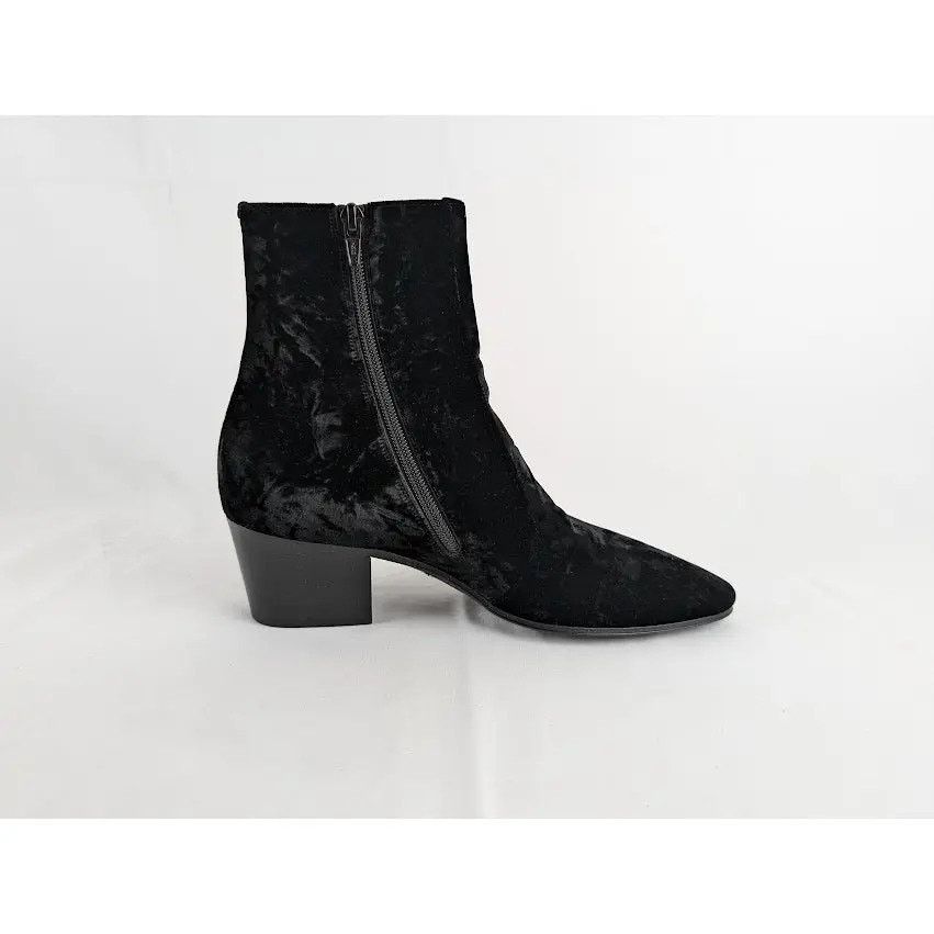 Saint Laurent Paris o1rshd1 Vassili 60 Zip Boots in Black Size US 7 / EU 40 - 2 Thumbnail