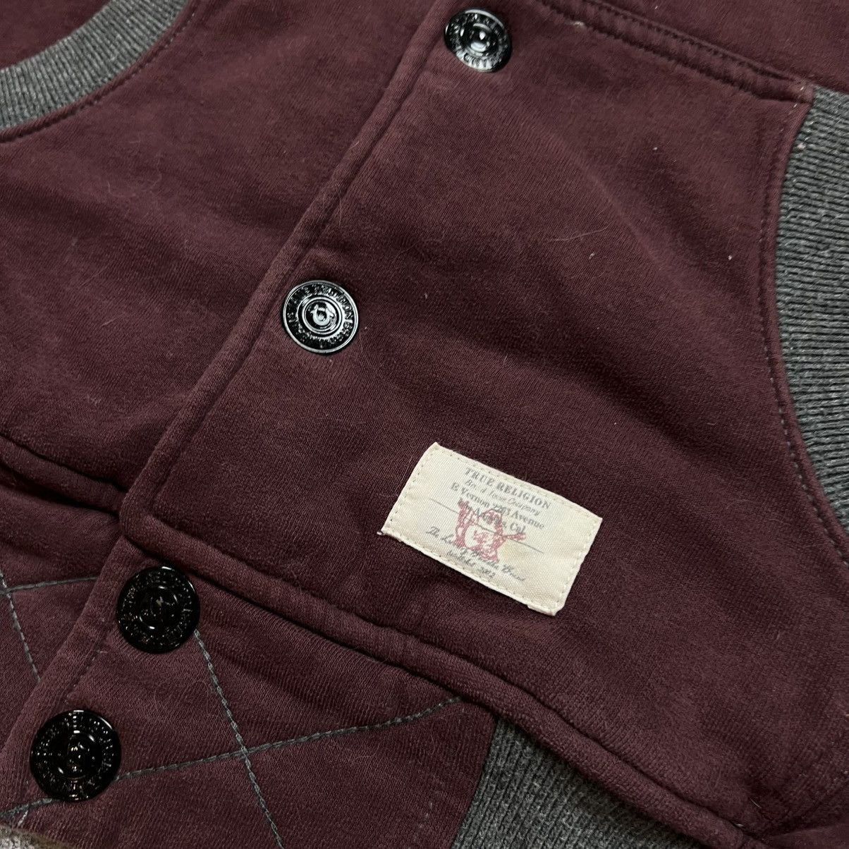 True Religion 00s True Religion California Vintage Y2K Varsity Jacket Size US L / EU 52-54 / 3 - 7 Thumbnail
