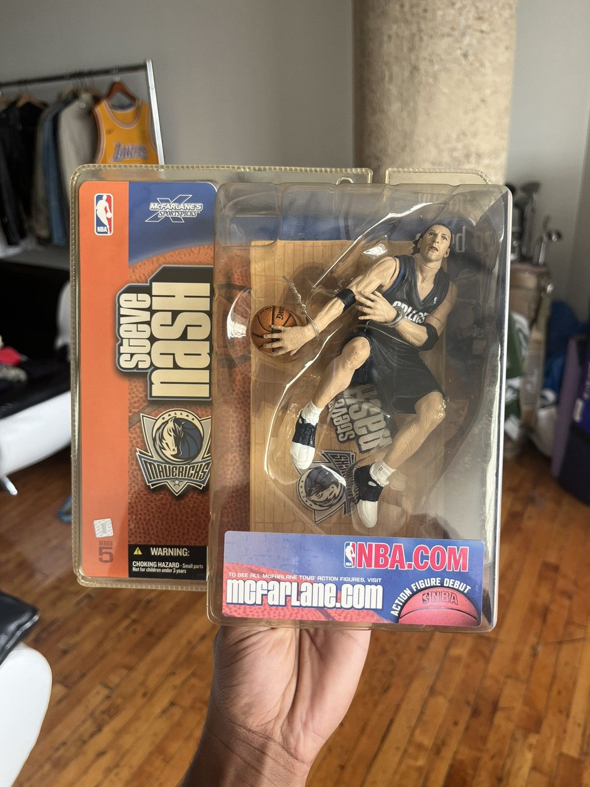 NBA HOF STEVE NASH DALLAS MAVERICKS ACTION FIGURE Size ONE SIZE - 1 Thumbnail