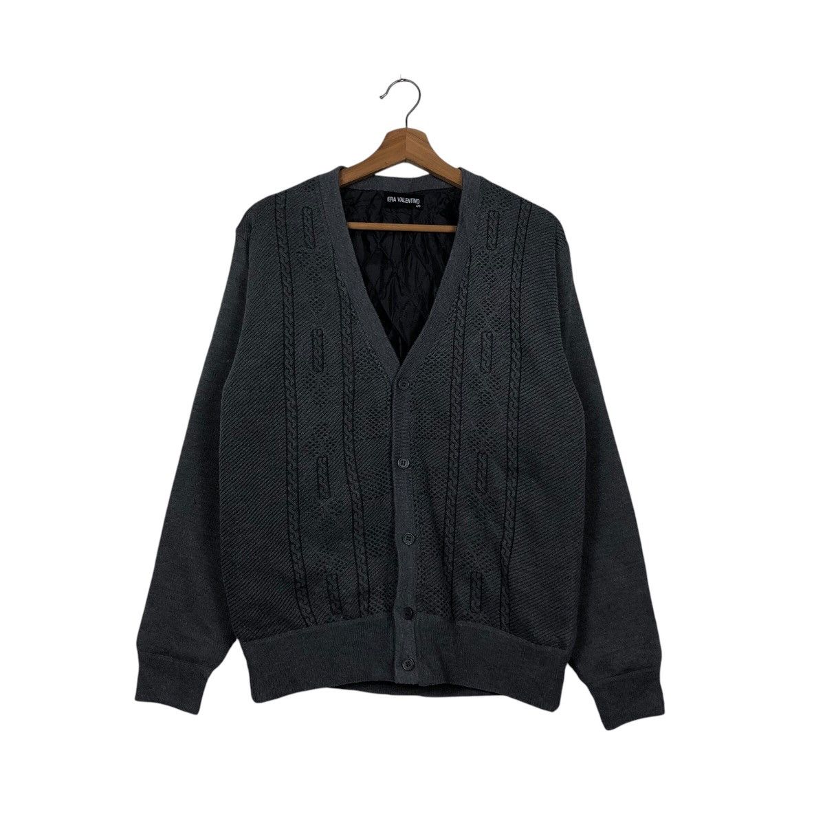 Japanese Brand × Vintage Vintage Cardigan Jacket Bomber Vera Valentino Navajo Design Size US M / EU 48-50 / 2 - 2 Thumbnail