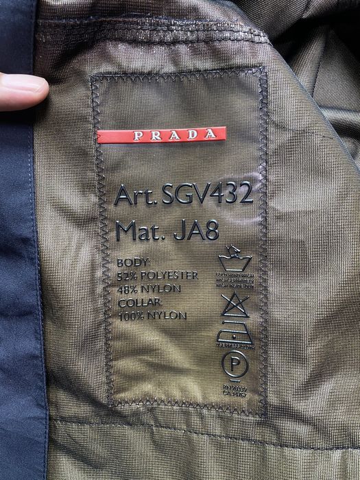 Prada 2000s Prada Sport Gore-tex Zip Jacket | Grailed