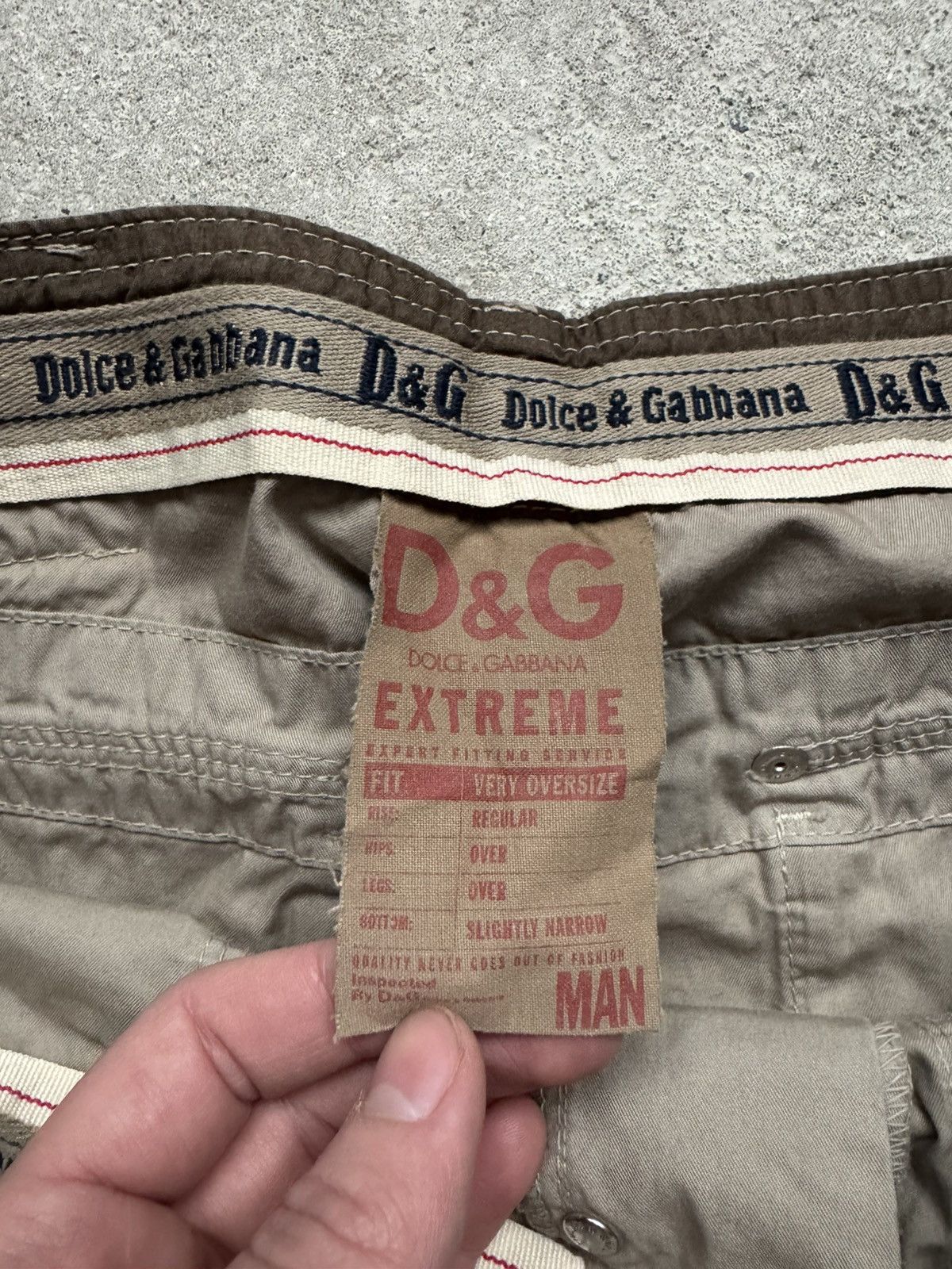 Dolce & Gabbana Archival Dolce&Gabbana Cargo Multipocket Pants Size US 30 / EU 46 - 12 Thumbnail