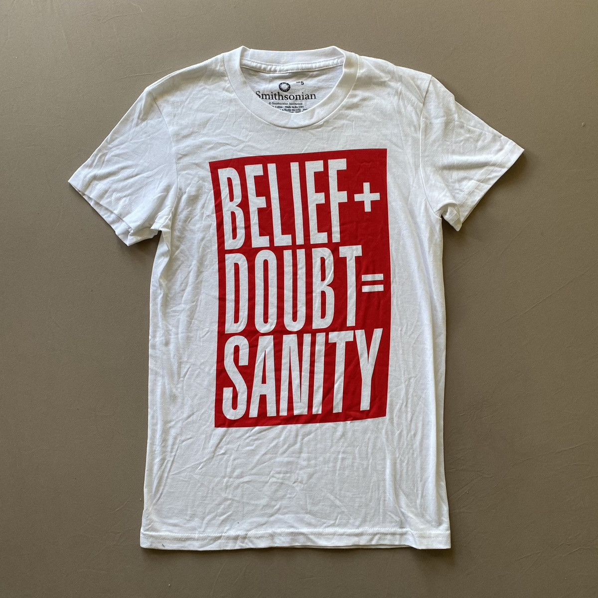Other Smithsonian “In search of certainty” by Alexei Kapterev Tee Size US S / EU 44-46 / 1 - 1 Thumbnail