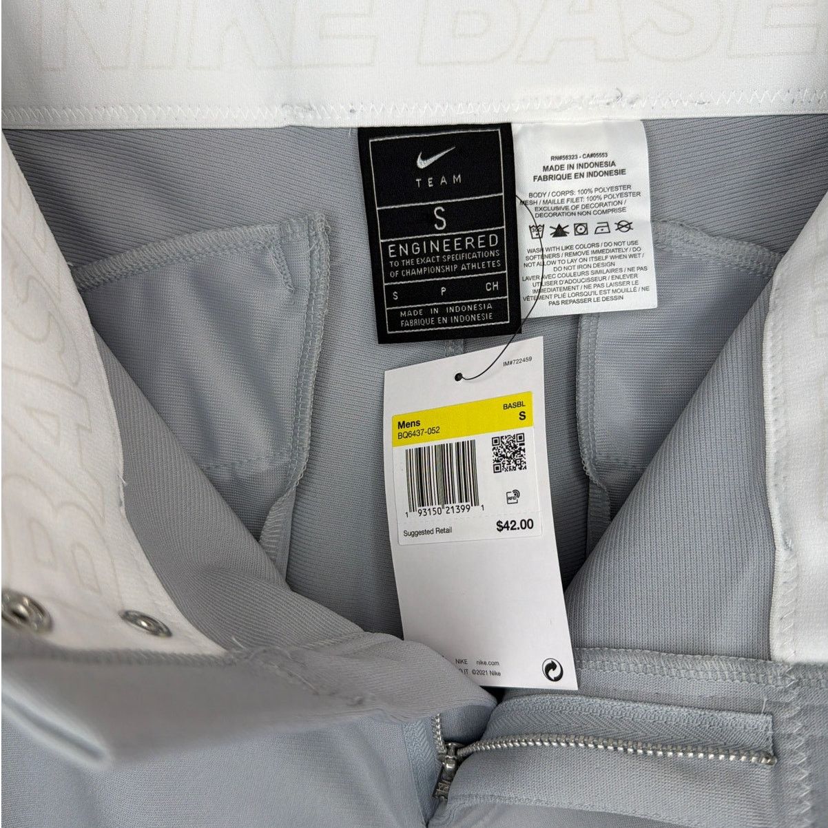 Nike NWT Nike Vapor Select Piped High Baseball Pants Mens Sz S Size US 32 / EU 48 - 6 Thumbnail