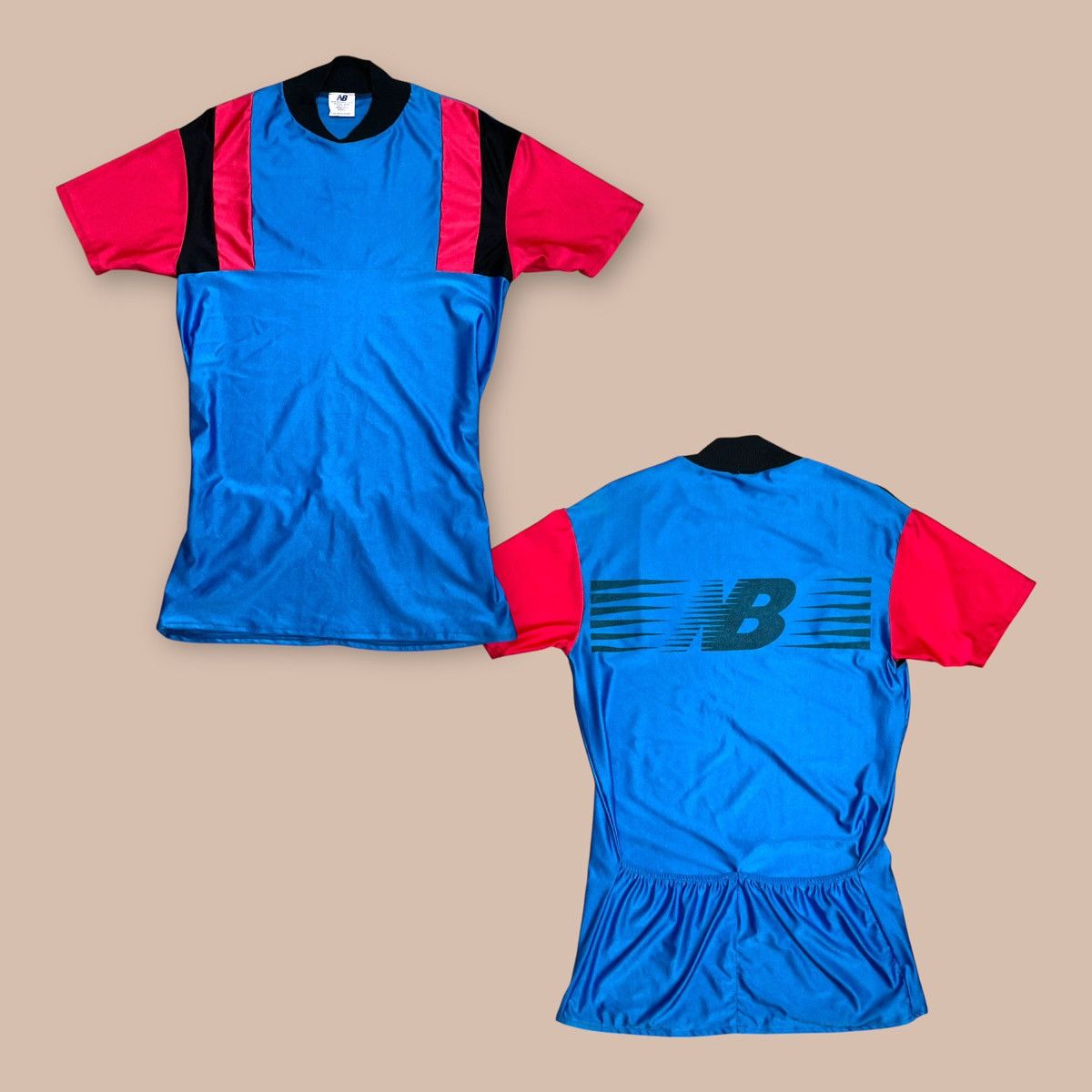 New Balance Vintage New Balance Cycling Jersey Size US S / EU 44-46 / 1 - 1 Thumbnail
