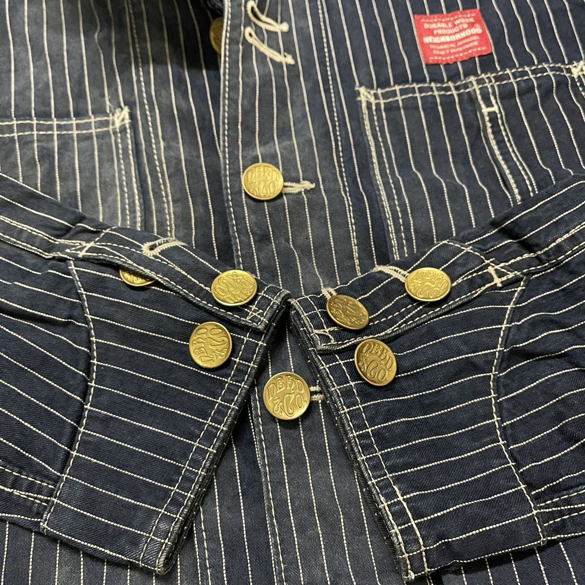Neighborhood Neighborhood Railroad Indigo Chore Jacket Size US M / EU 48-50 / 2 - 5 Thumbnail