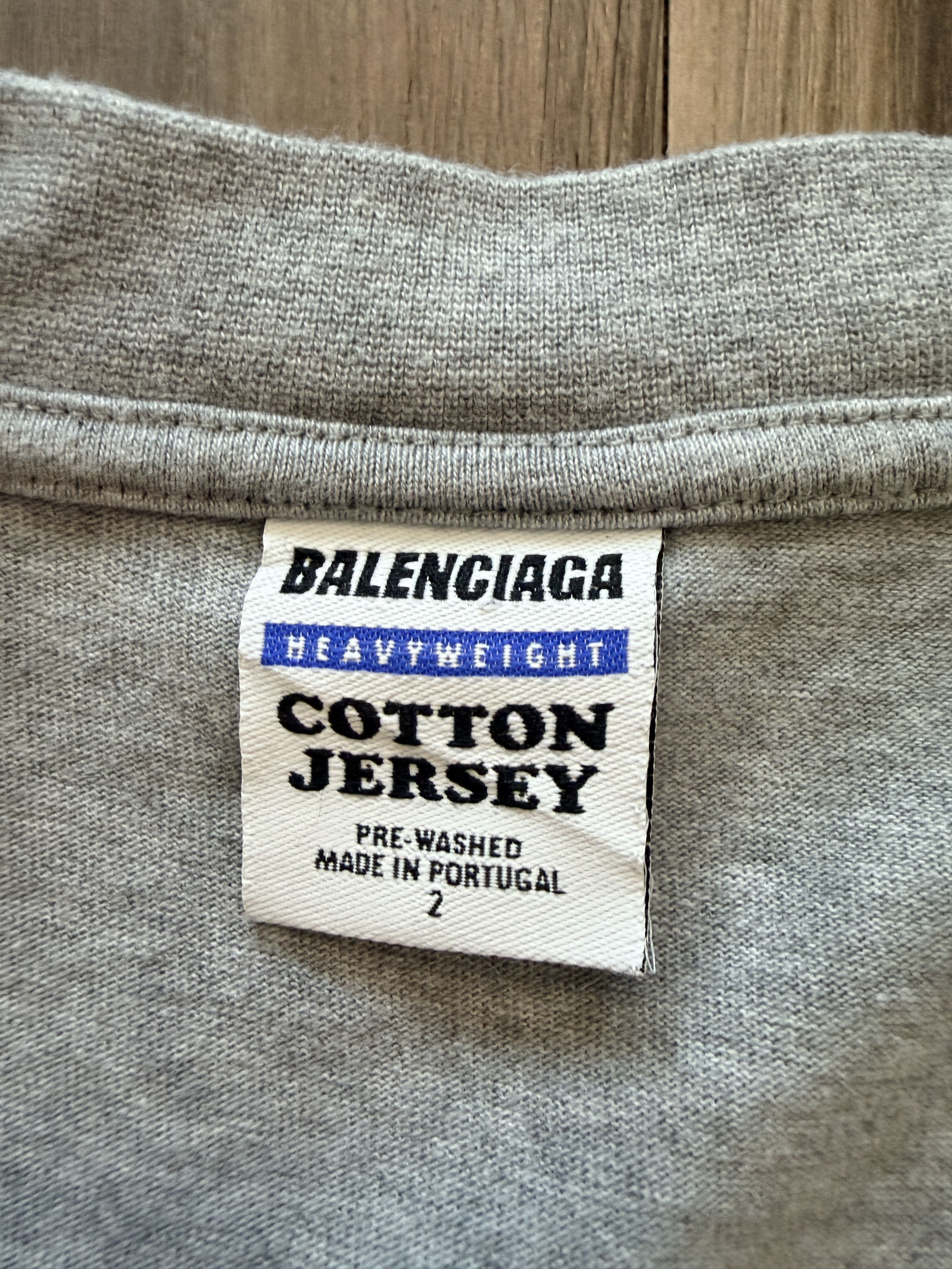 Balenciaga × eBay Balenciaga eBay Oversized Cotton Jersey Tee Size 2 Size US XL / EU 56 / 4 - 4 Thumbnail