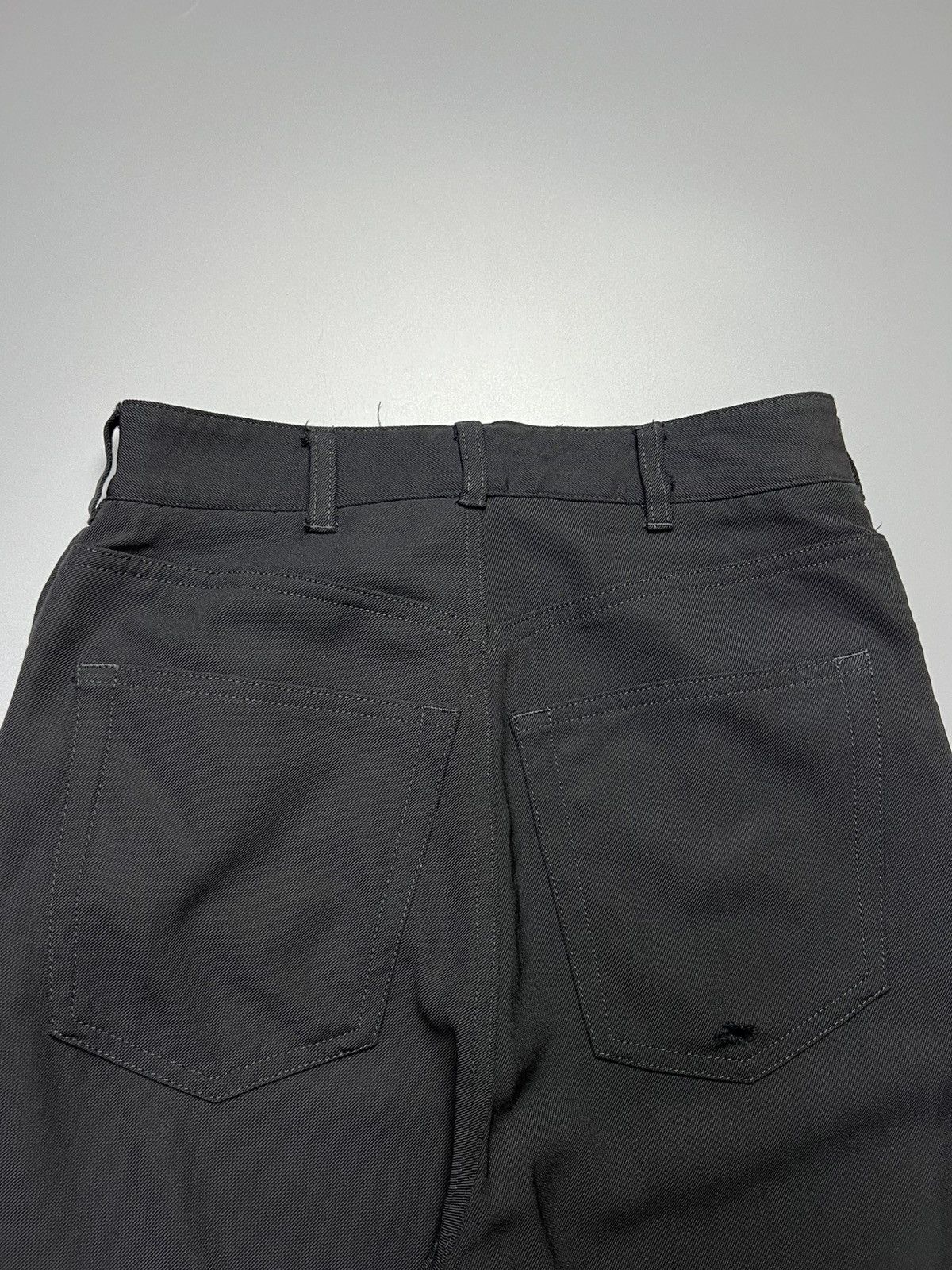Balenciaga Balenciaga - SS/20 Flared Wool Trousers - Pants Size 26" / US 2 / IT 38 - 6 Thumbnail