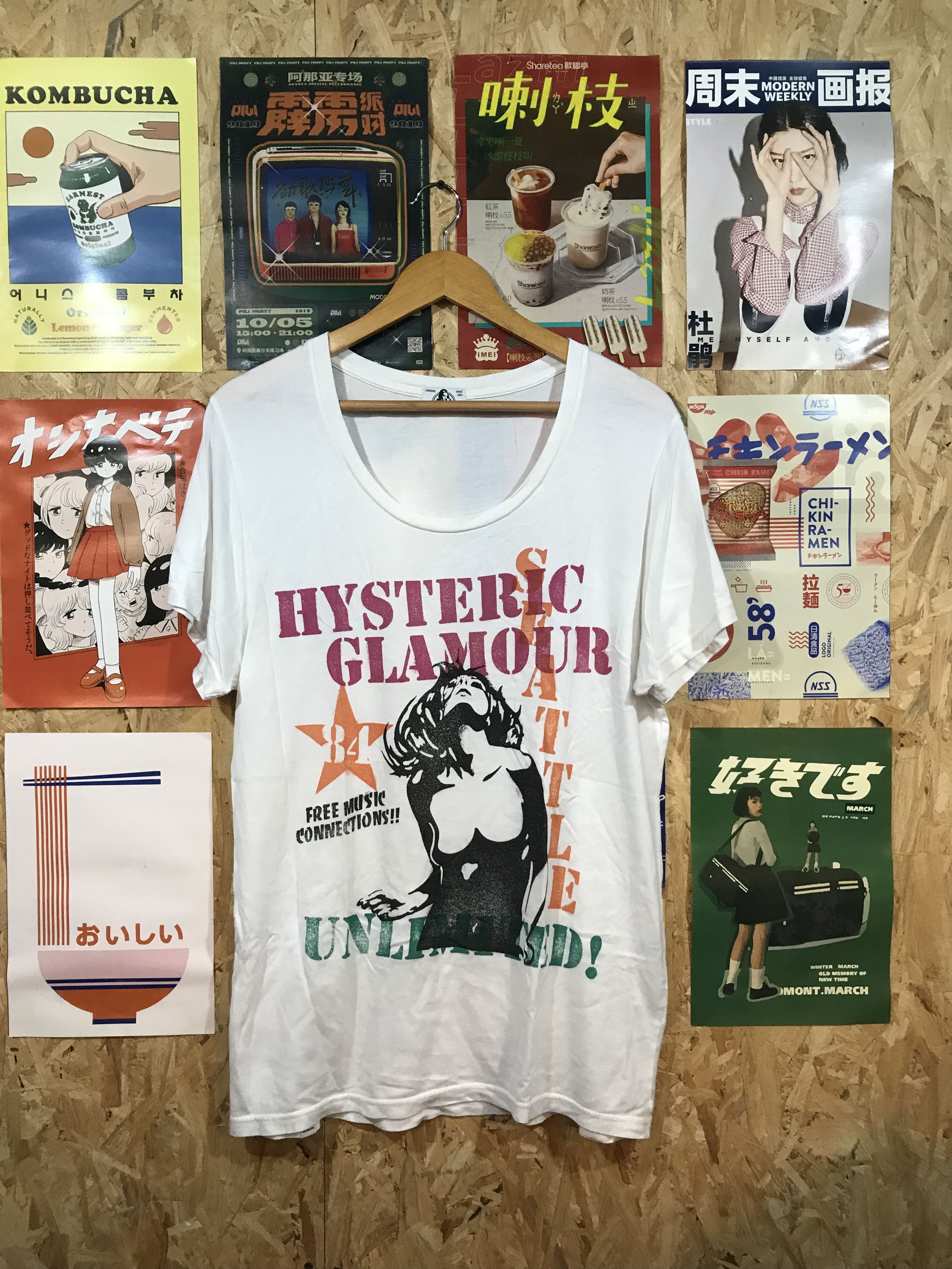 Hysteric Glamour Hysteric Glamour Seattle Unlimited Tee Shirt Size M / US 6-8 / IT 42-44 - 1 Thumbnail
