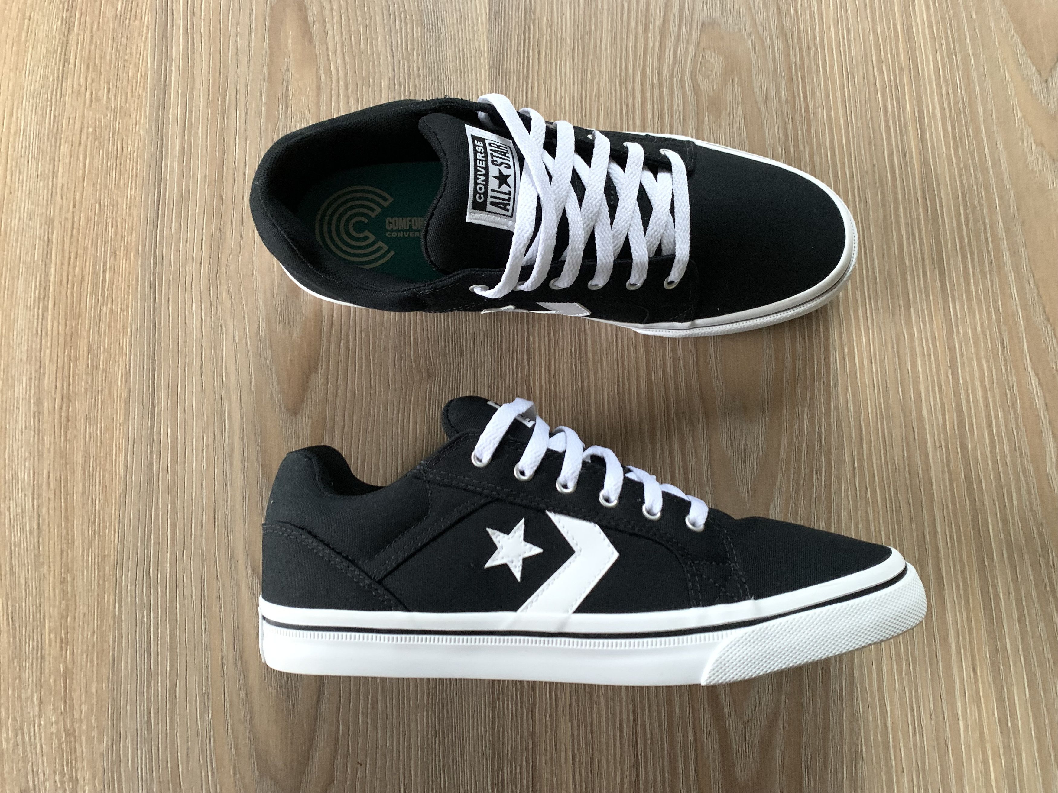 Vans Vans El Distrito 2.0 Black Sneakers Size US 12 / EU 45 - 2 Thumbnail