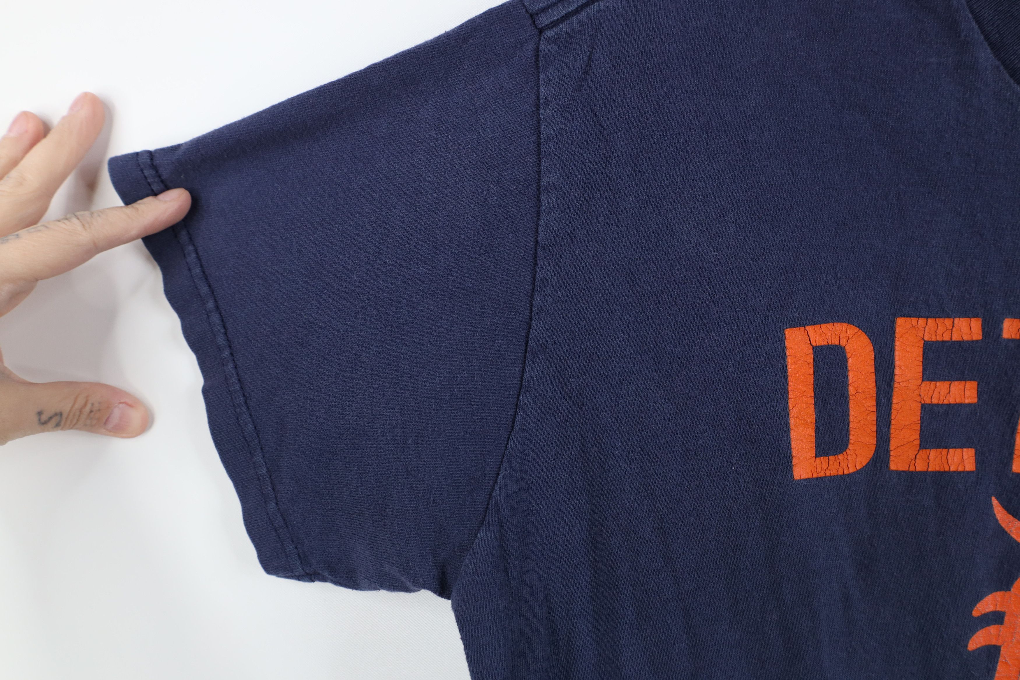 Majestic Vintage Majestic Detroit Tigers Baseball T-Shirt Blue Size US M / EU 48-50 / 2 - 9 Thumbnail