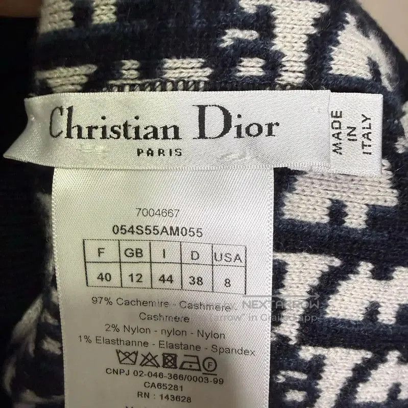 Dior Dior Women's Black Wool Sweater . Size XXS / US 00 / IT 34 - 5 Thumbnail