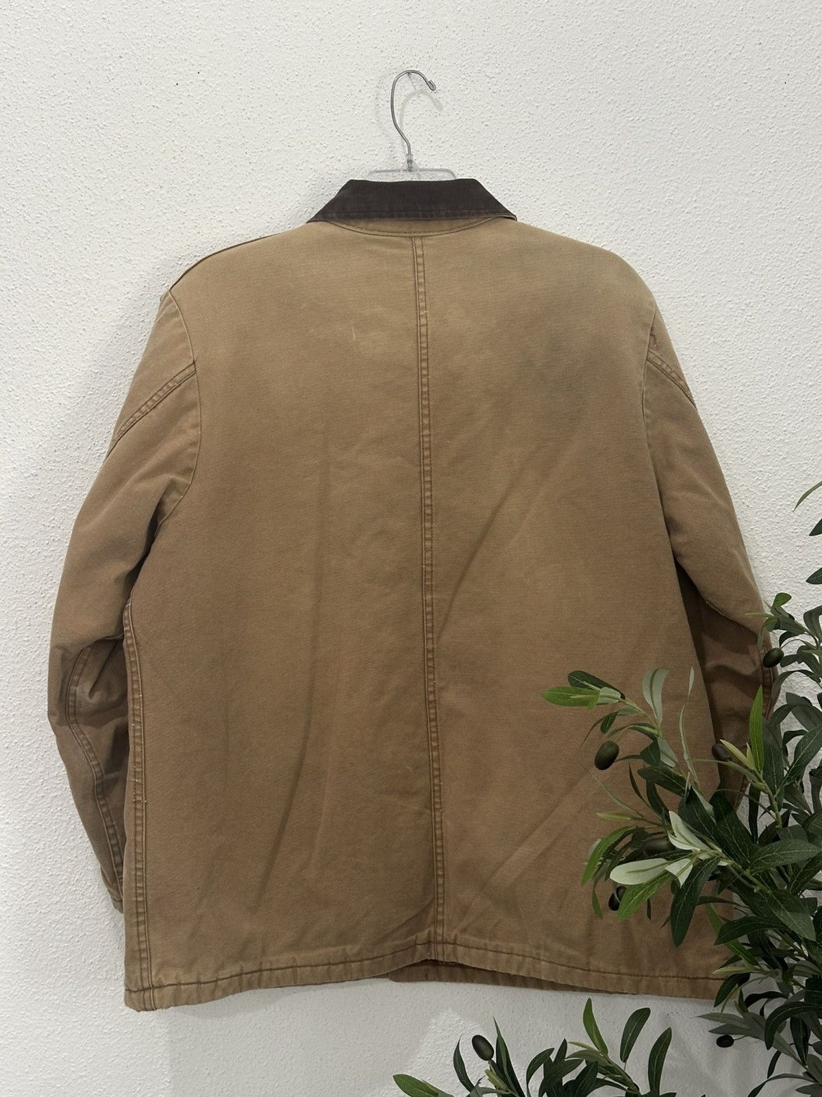 Dickies VTG 90s Dickies Chore Jacket 48 Duck Canvas Blanket Lined Size US XL / EU 56 / 4 - 4 Thumbnail