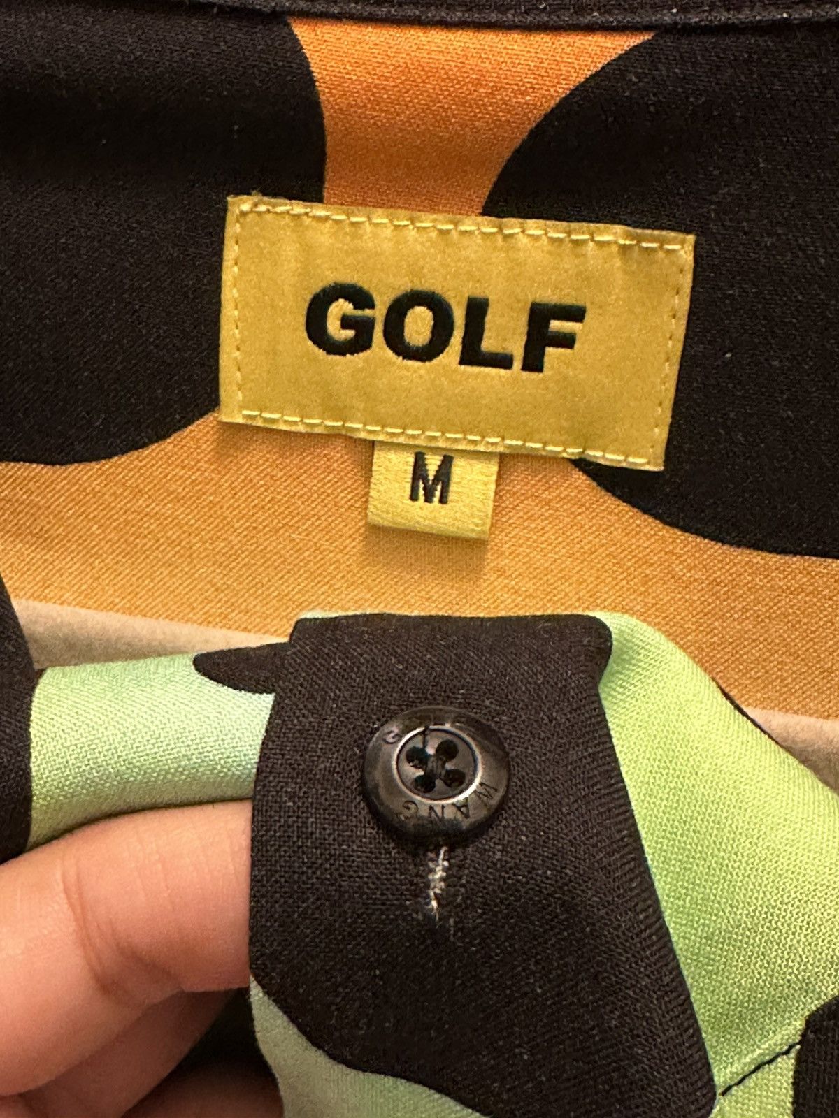 Golf Wang Golf Wang Frog Skin Button Up (10 Yr Anniversary) Size US M / EU 48-50 / 2 - 3 Thumbnail