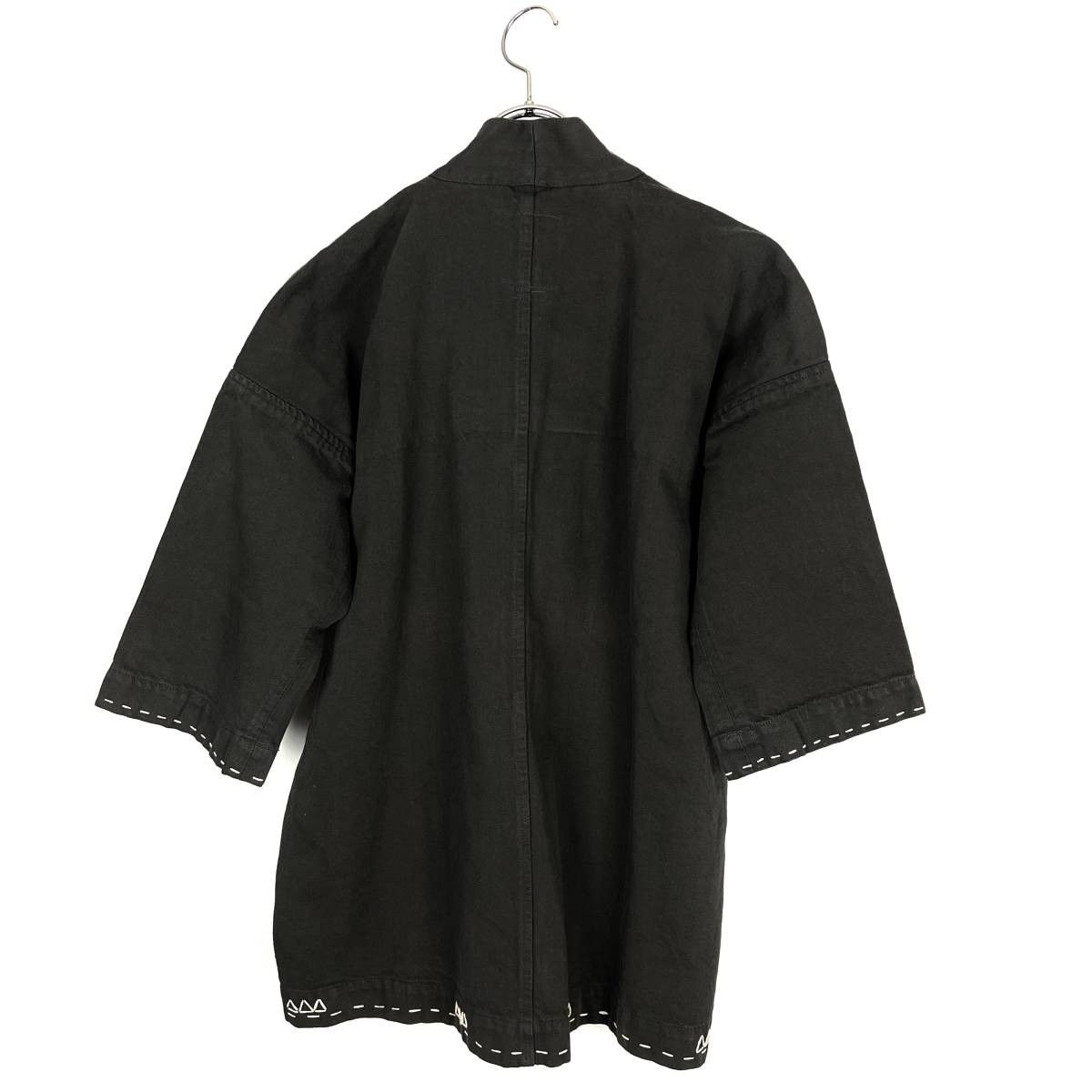 Visvim VISVIM SPOT SANJURO KIMONO 18SS (charcoal) Size US L / EU 52-54 / 3 - 3 Thumbnail