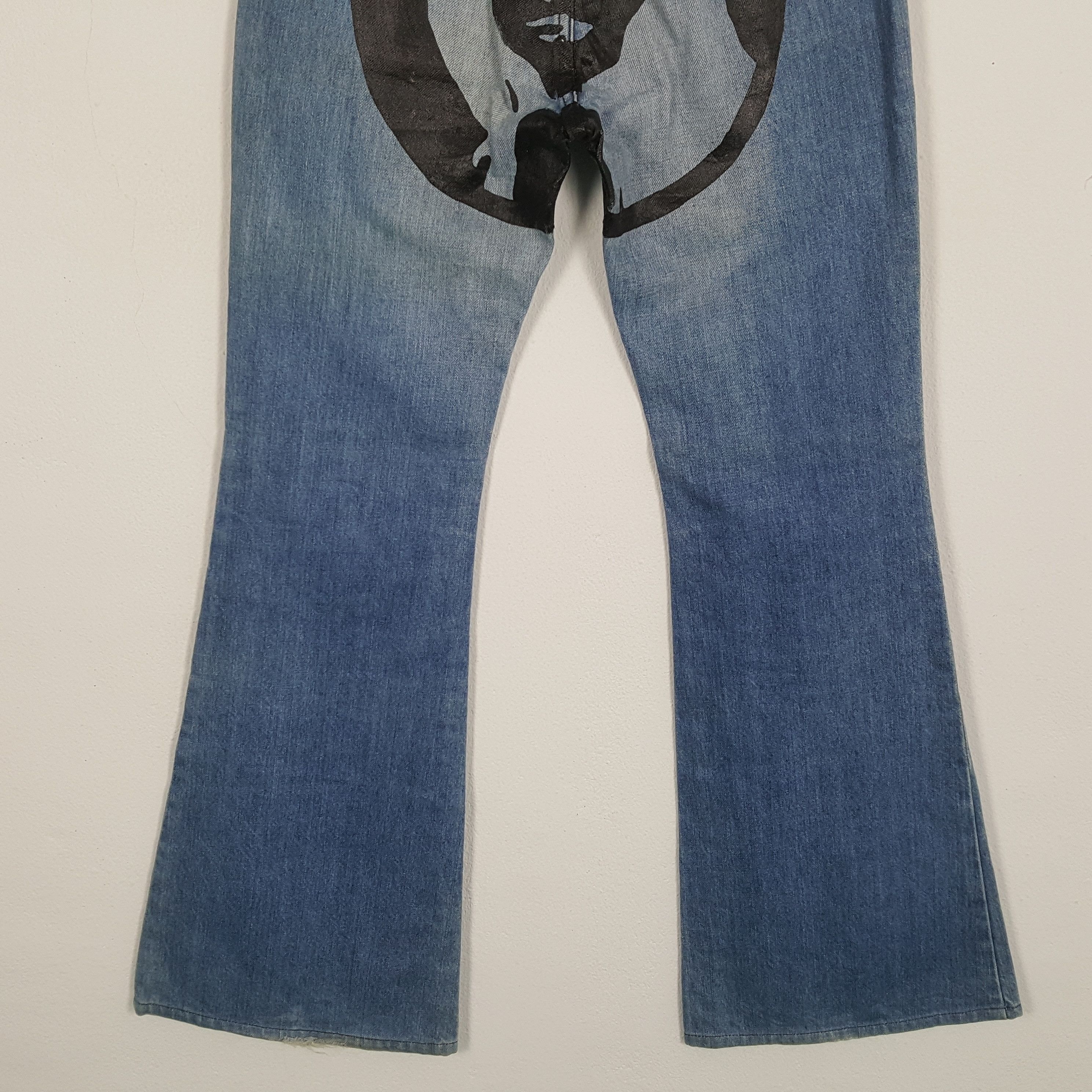 Hysteric Glamour × Japanese Brand × Vintage Vintage HYSTERIC GLAMOUR Japanese Fashion Brand Bootcut Jean Size 27" / US 4 / IT 40 - 3 Thumbnail