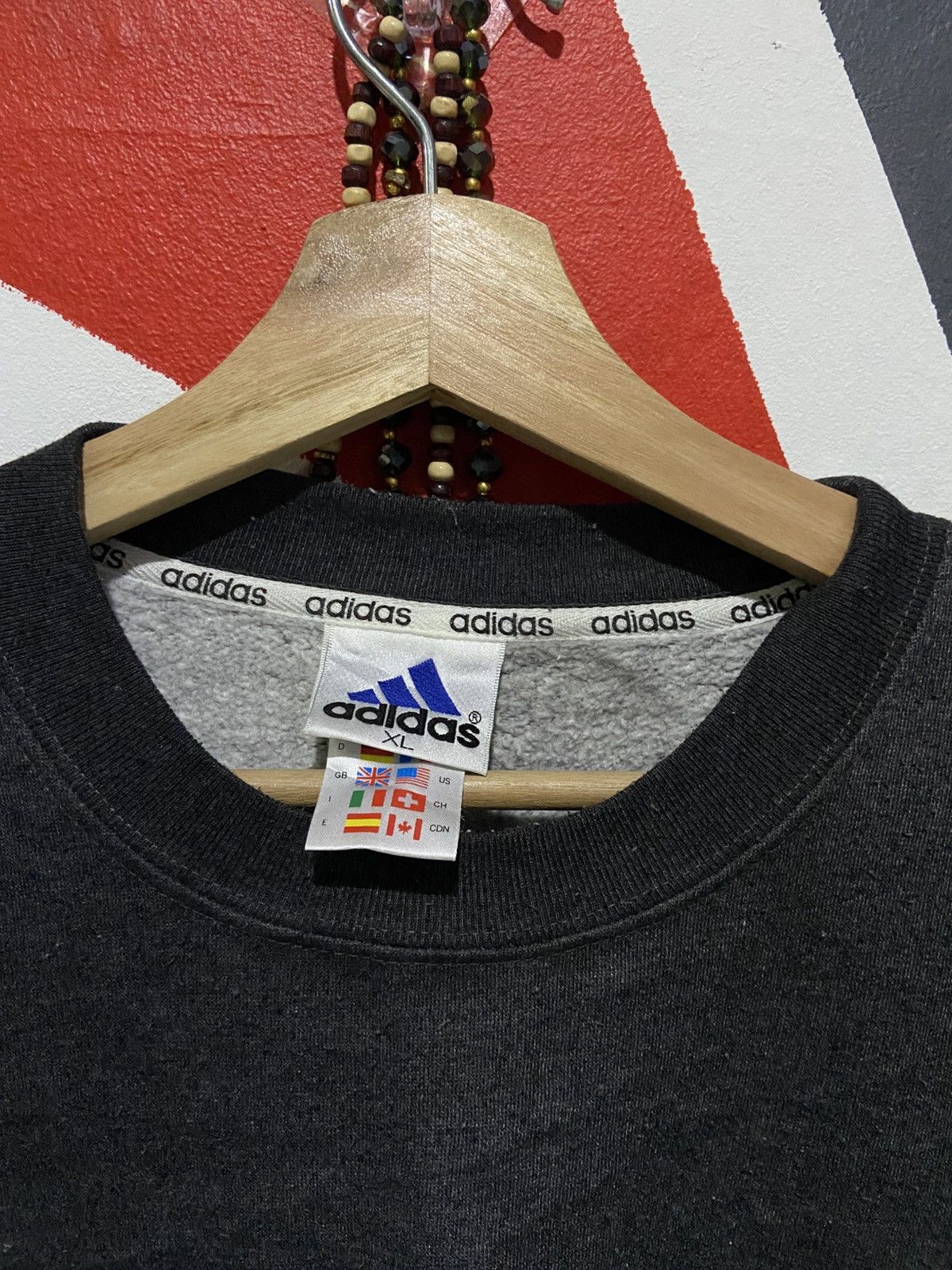 Adidas Adidas Pull Over Sweatshirt Size US XL / EU 56 / 4 - 4 Thumbnail