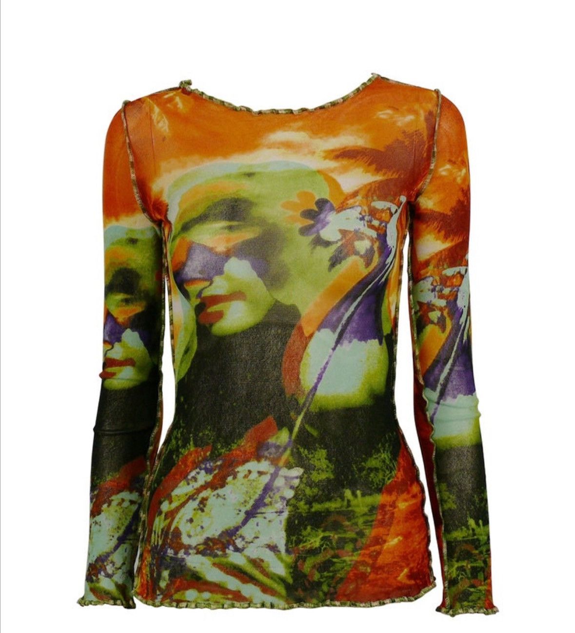 Jean Paul Gaultier Jean Paul Gaultier Maille mesh top Size S / US 4 / IT 40 - 1 Thumbnail