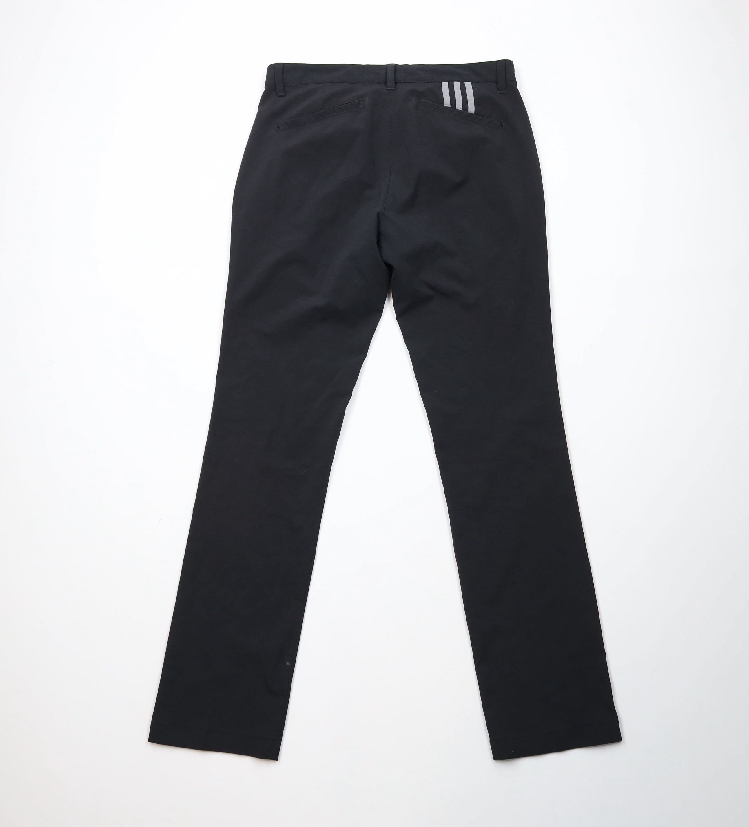 Adidas × Vintage Adidas Golf Spell Out Tech Golfing Chino Pants Black Size US 30 / EU 46 - 13 Thumbnail