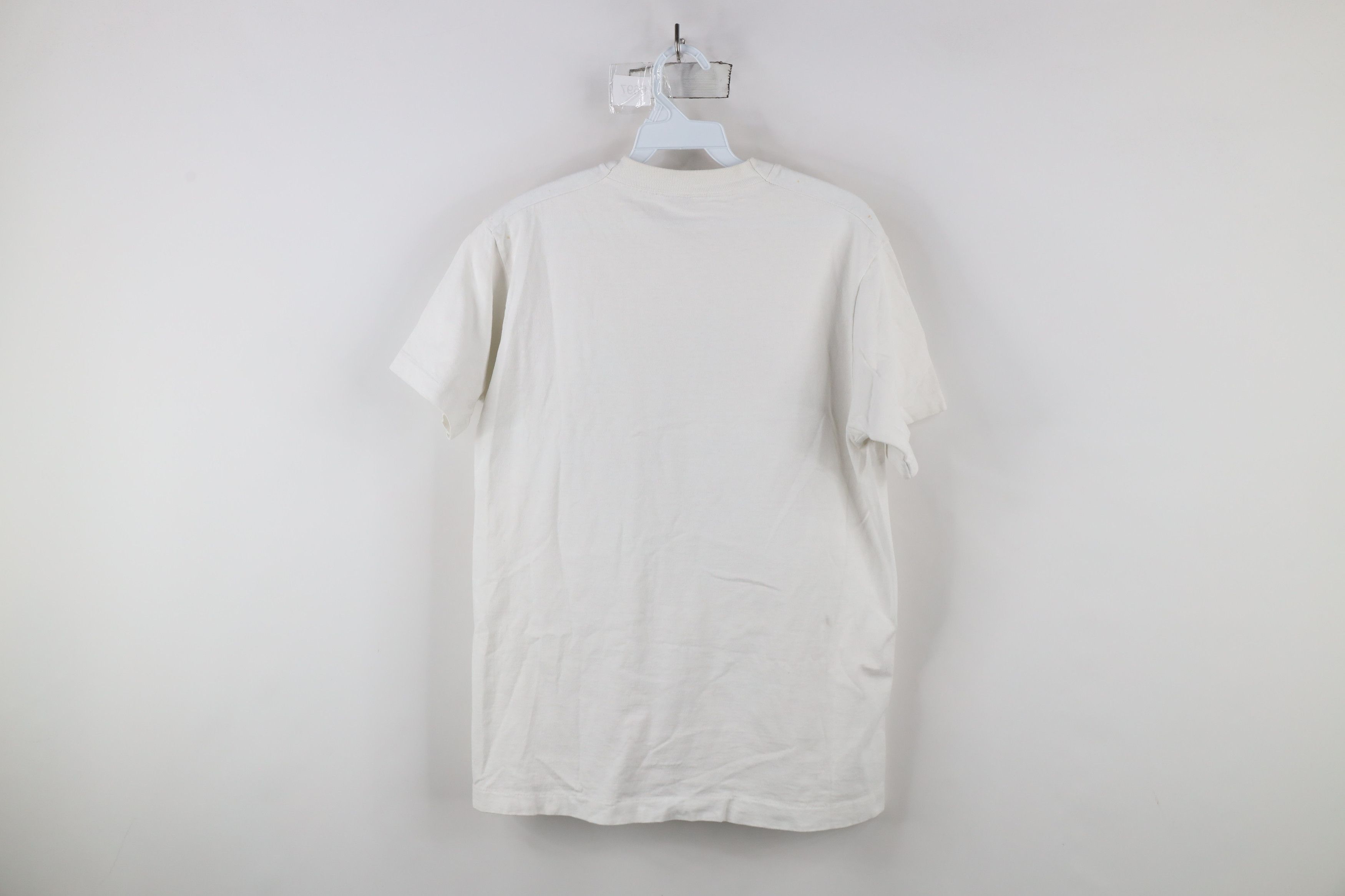 Vintage Vintage 90s Streetwear Nature Duck Lake T-Shirt White Size M / US 6-8 / IT 42-44 - 13 Thumbnail