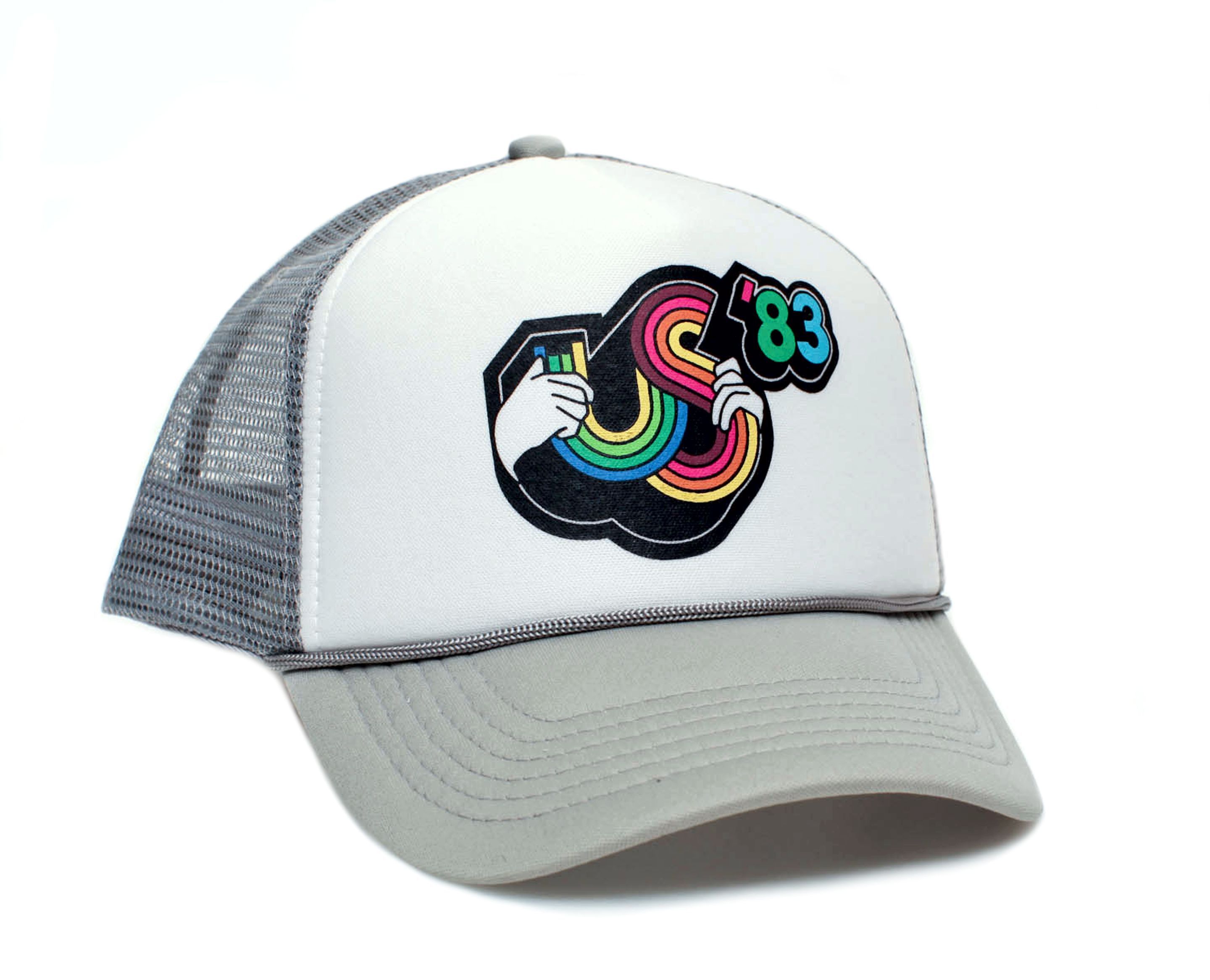 Other US 83 Festival Heavy Metal Sunday Hat Trucker Gray/White Size ONE SIZE - 2 Thumbnail