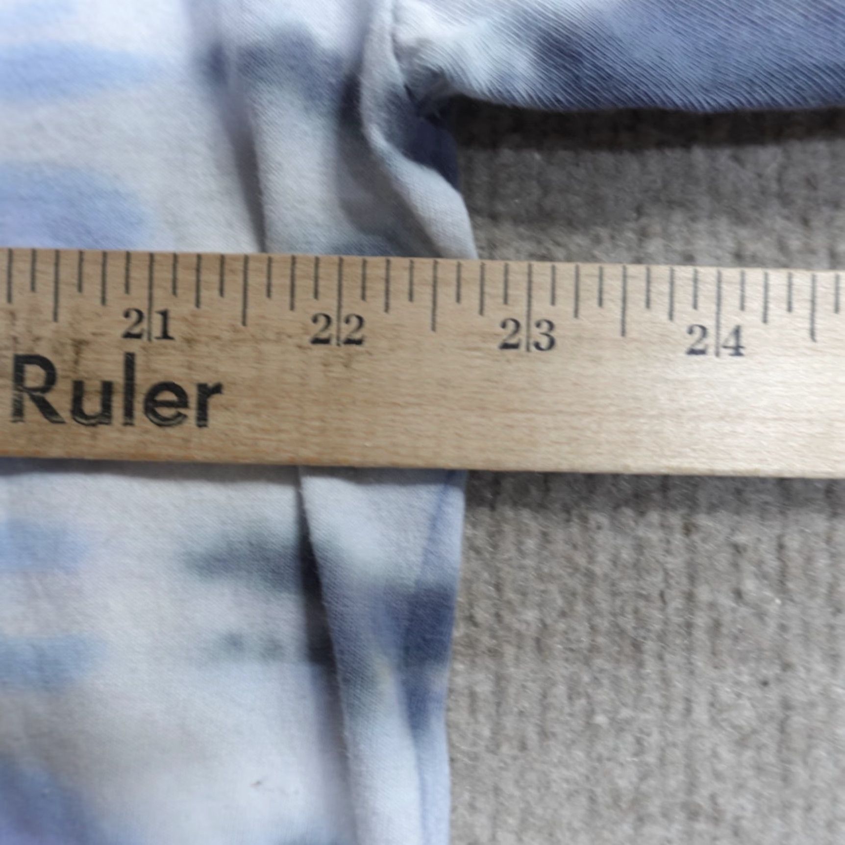 Vintage VINTAGE Rolling Loud Shirt XL Blue Tie Dye Solid Long Sleeve Crew Neck Cotton Jersey Unbranded Men XL Printed T-Shirt 1990s Concert Mens Size US XL / EU 56 / 4 - 8 Thumbnail
