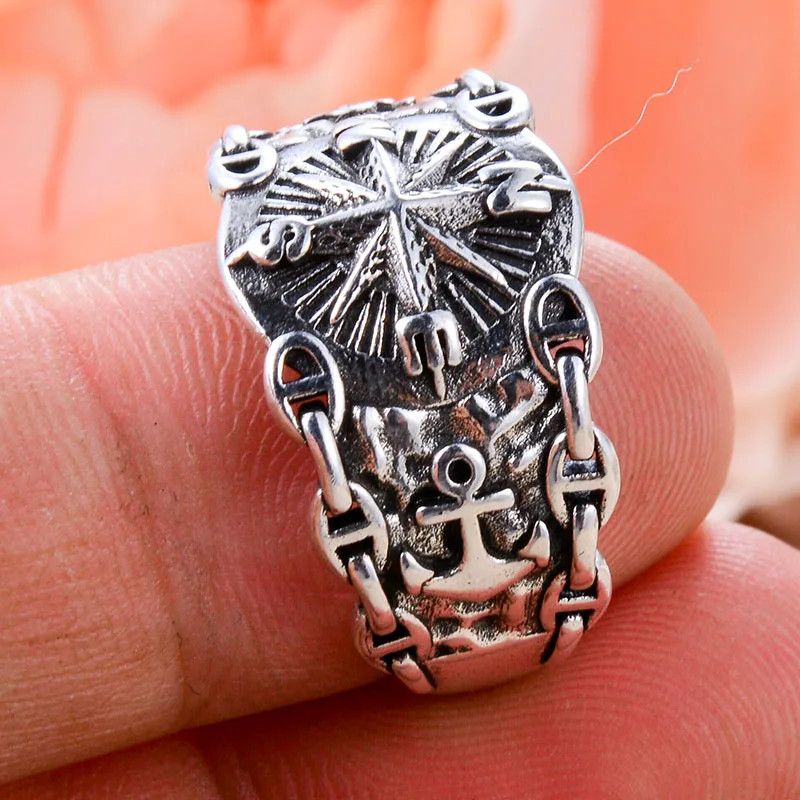 Designer × Jewelry Compass Ring Size ONE SIZE - 4 Thumbnail