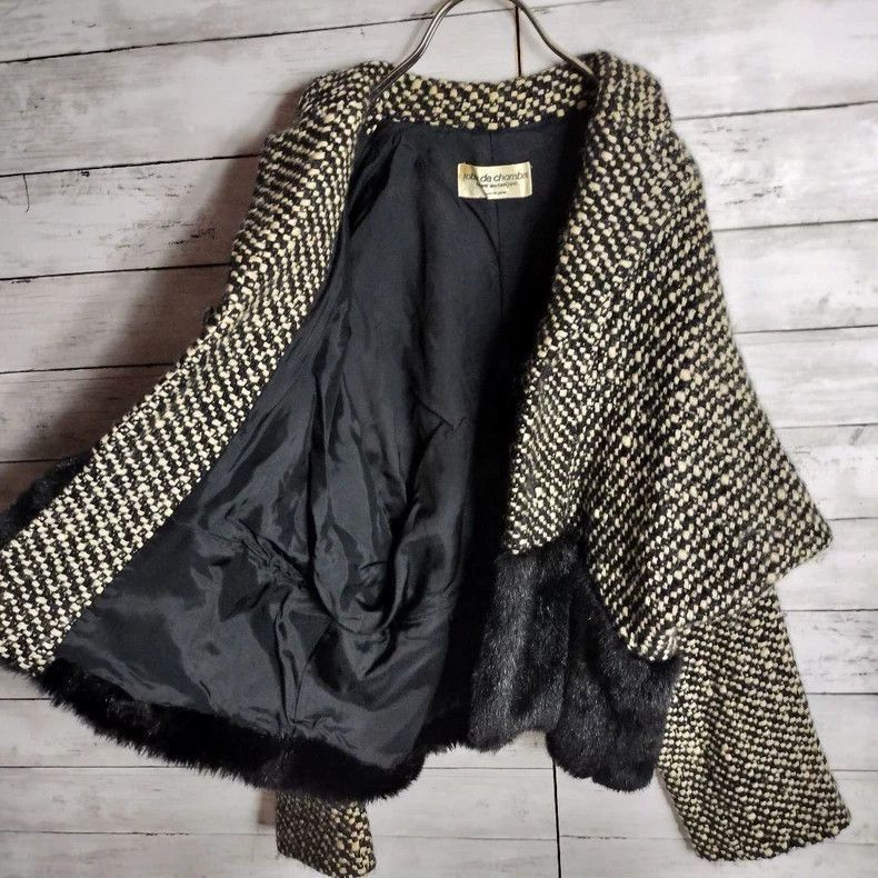 Comme des Garcons Comme des Garcons tweed jacket equal size-2506 Size US L / EU 52-54 / 3 - 5 Thumbnail