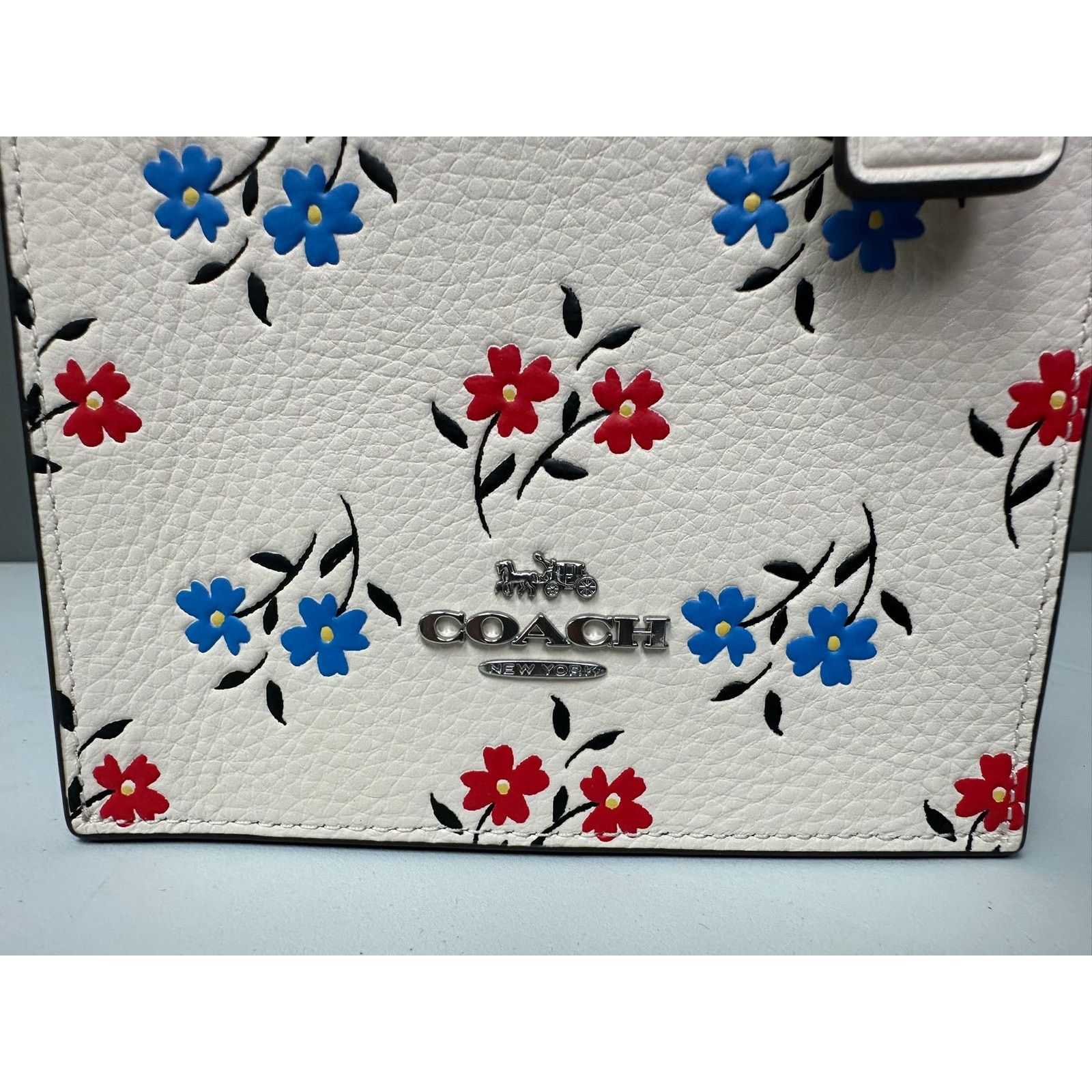 Coach Coach Bag Shoulder Floral Print North/South Mini ToteCt808 Size ONE SIZE - 7 Thumbnail