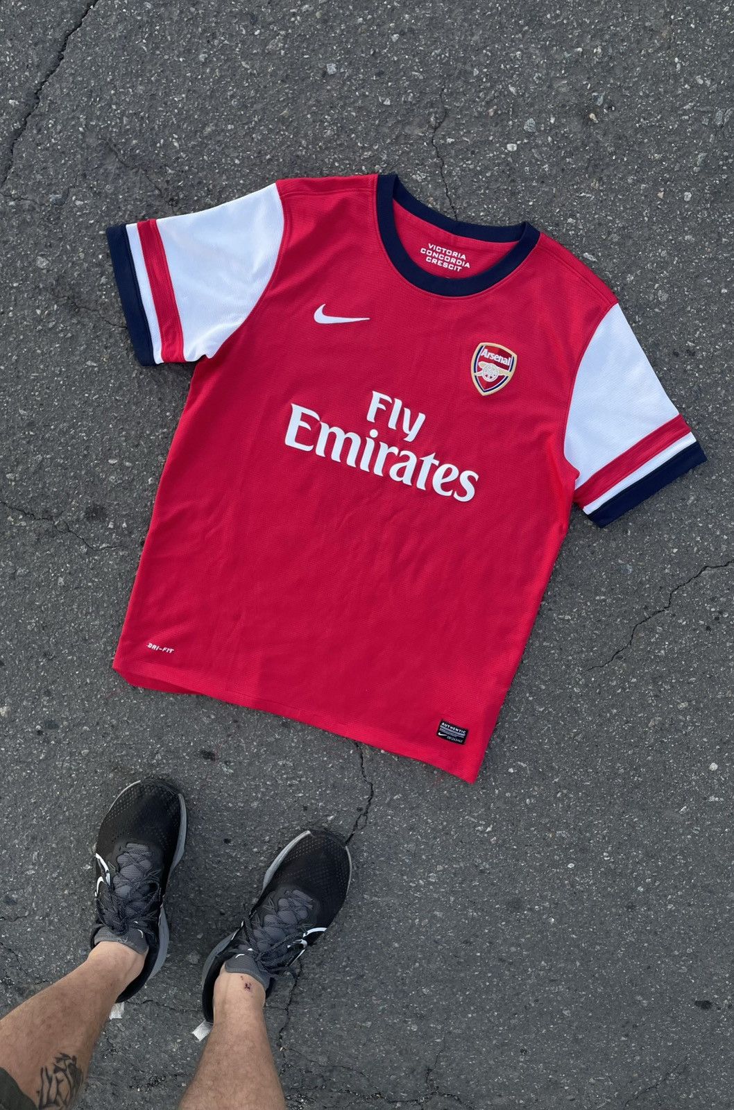 Nike FC Arsenal London 2012/13 Soccer Jersey Football Blokecore ⚽️ Size US S / EU 44-46 / 1 - 2 Thumbnail