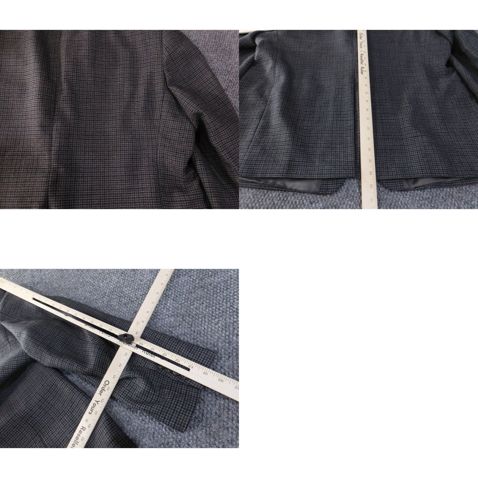 Ralph Lauren Lauren Ralph Lauren Blazer Men 48 Gray Two-Button Wool Tweed Suit Jacket X-Large? (Note: 48 size) Size 48R - 10 Thumbnail