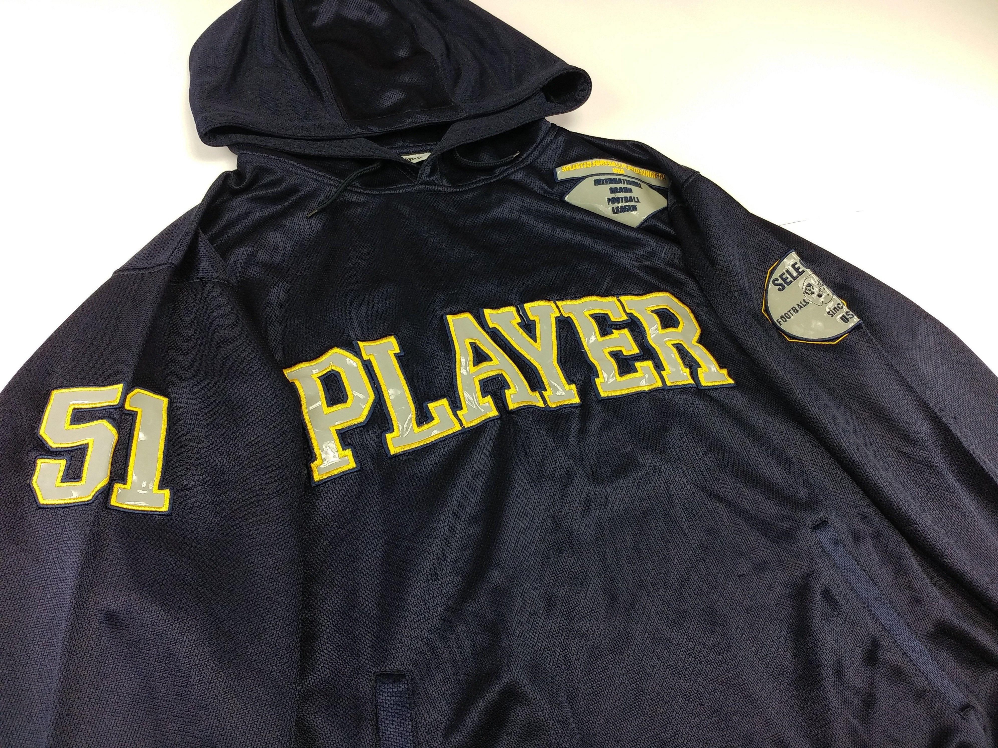 Vintage Player jersey, vintage hip hop t-shirt, hoodie skater XL Size US XL / EU 56 / 4 - 5 Thumbnail