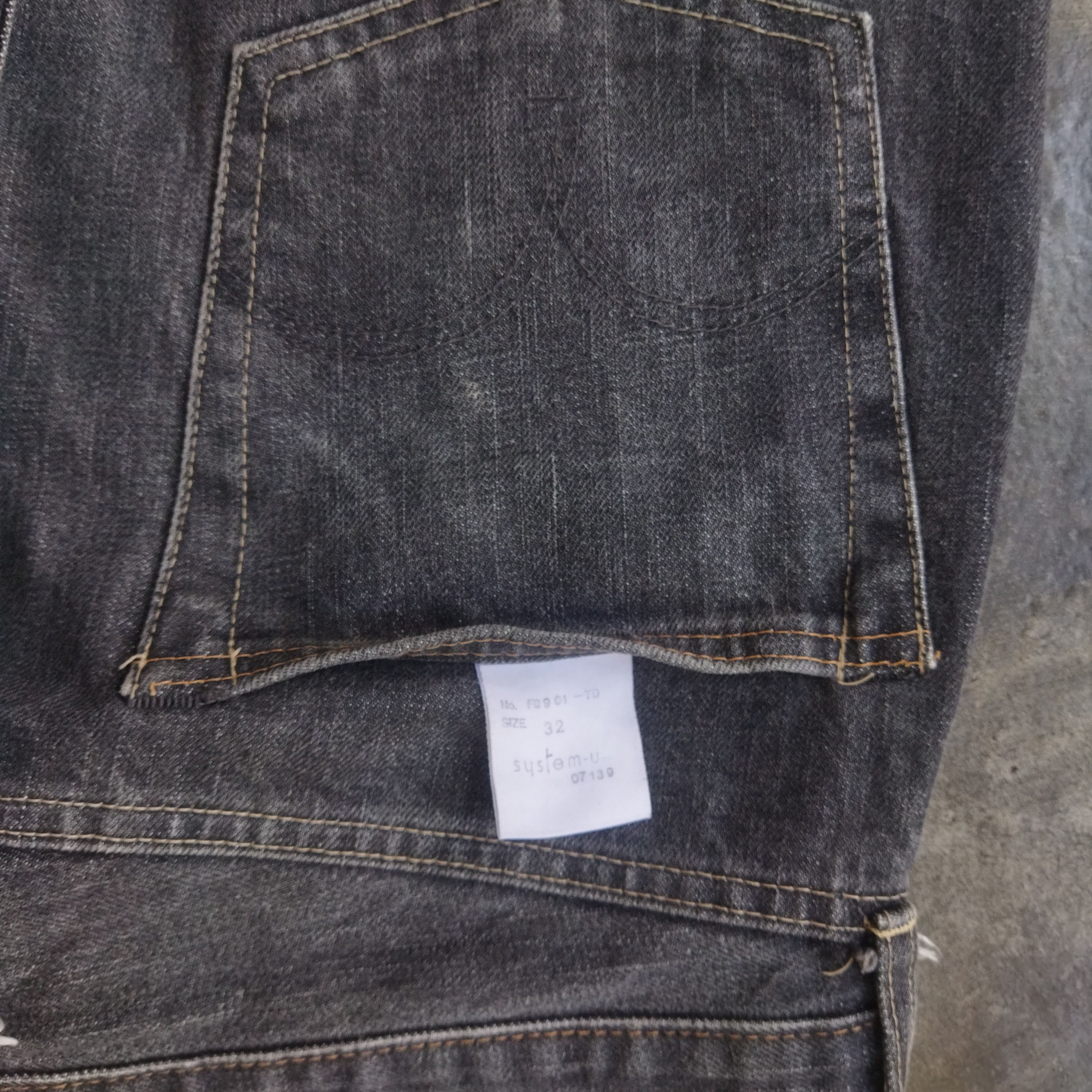 Japanese Brand × Vintage BARTACK&CO SELDVAGE JEANS Size US 32 / EU 48 - 6 Thumbnail