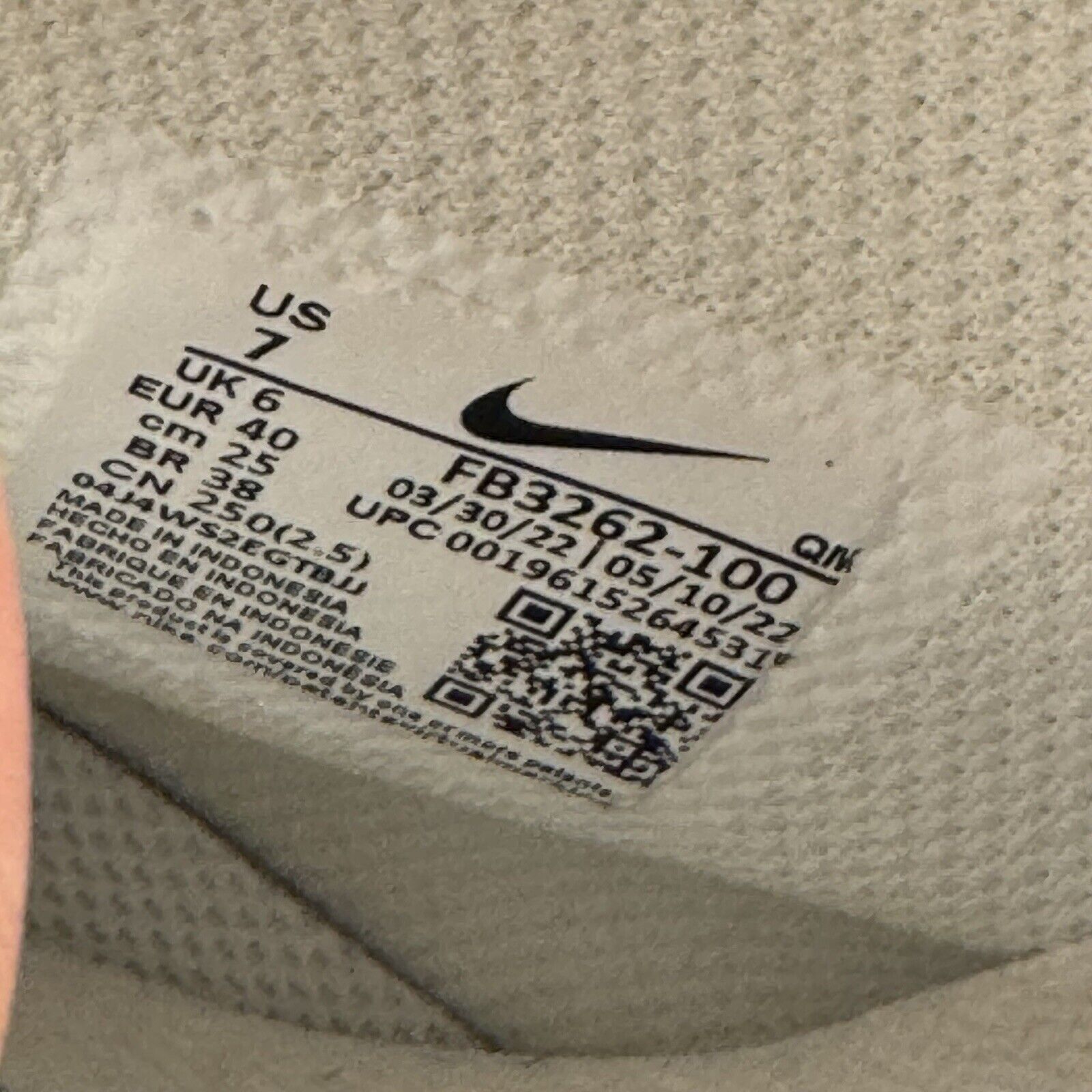Nike Size 7 - Nike Zoom Blazer Premium SB Mid White Sail Size US 7 / EU 40 - 5 Thumbnail