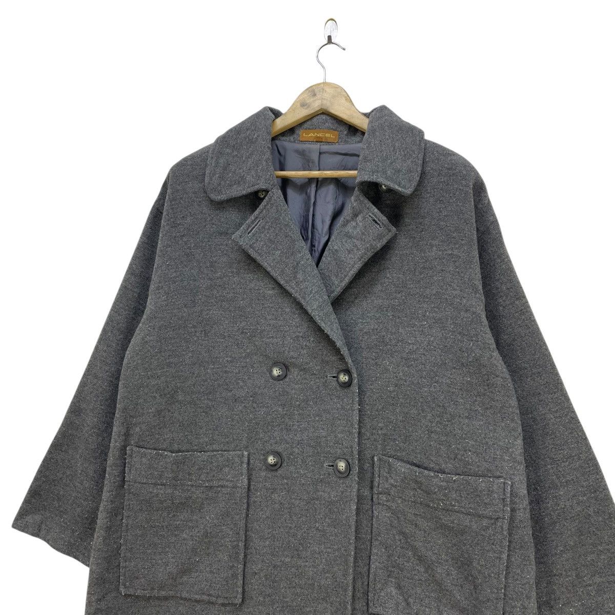Autumn Cashmere × Designer × Lancel Vintage Lancel Double Breasted Jacket Size US M / EU 48-50 / 2 - 3 Thumbnail